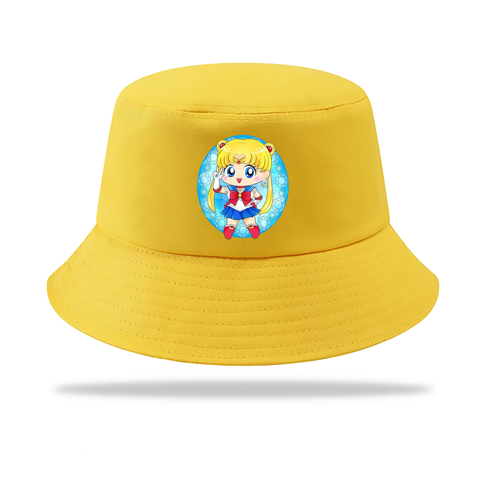 （画像用） 美少女戦士セーラームーン 月野 うさぎ つきの うさぎ Sailor Moon Tsukino Usagi アウトドア日除けバケットハット