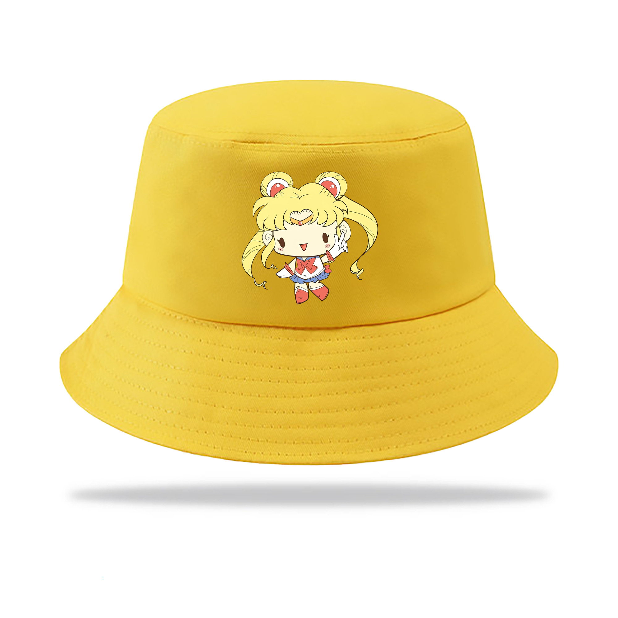 （画像用） 美少女戦士セーラームーン 月野 うさぎ つきの うさぎ Sailor Moon Tsukino Usagi アウトドア日除けバケットハット