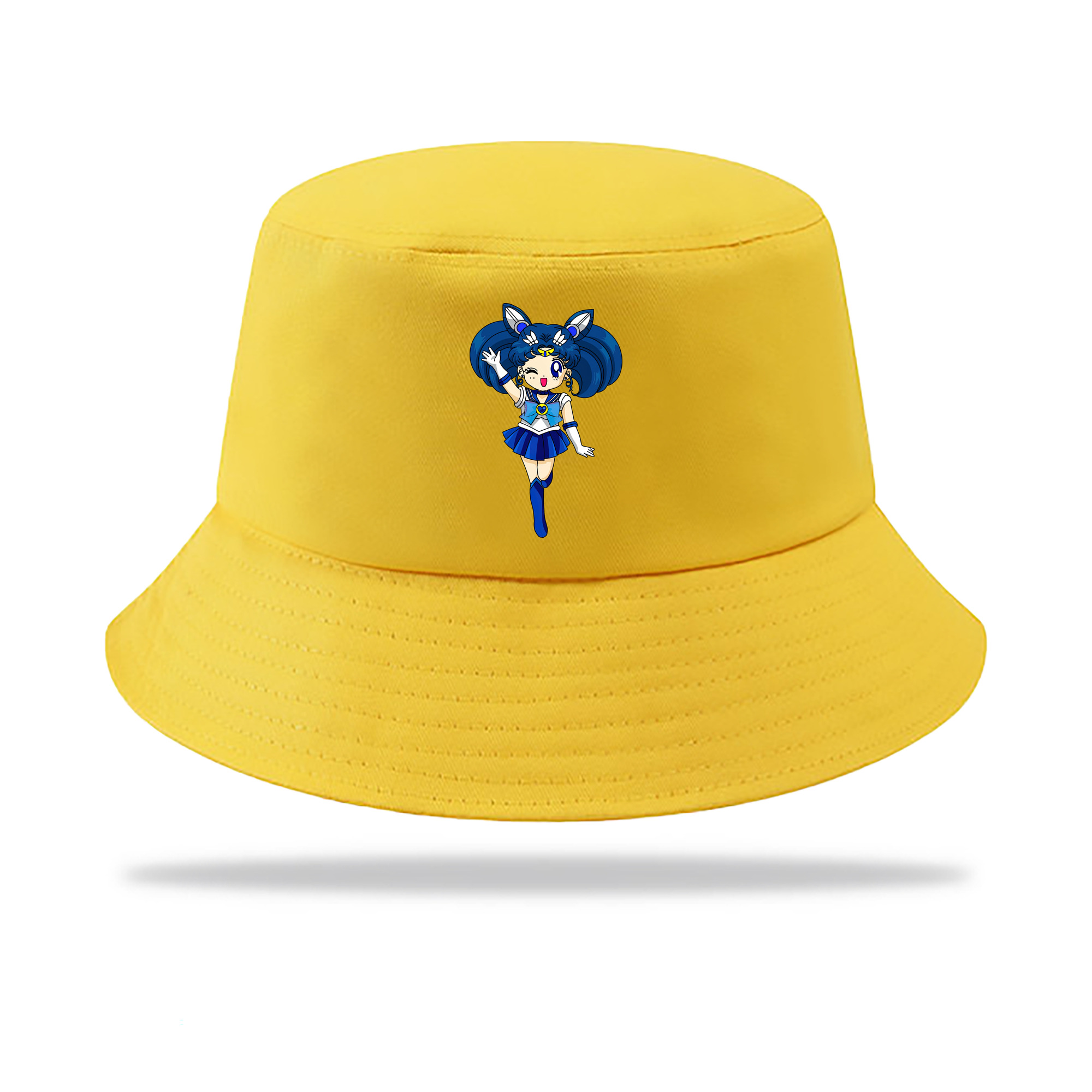 （画像用） 美少女戦士セーラームーン 水野 亜美 みずの あみ Sailor Moon Mizuno Ami アウトドア日除けバケットハット