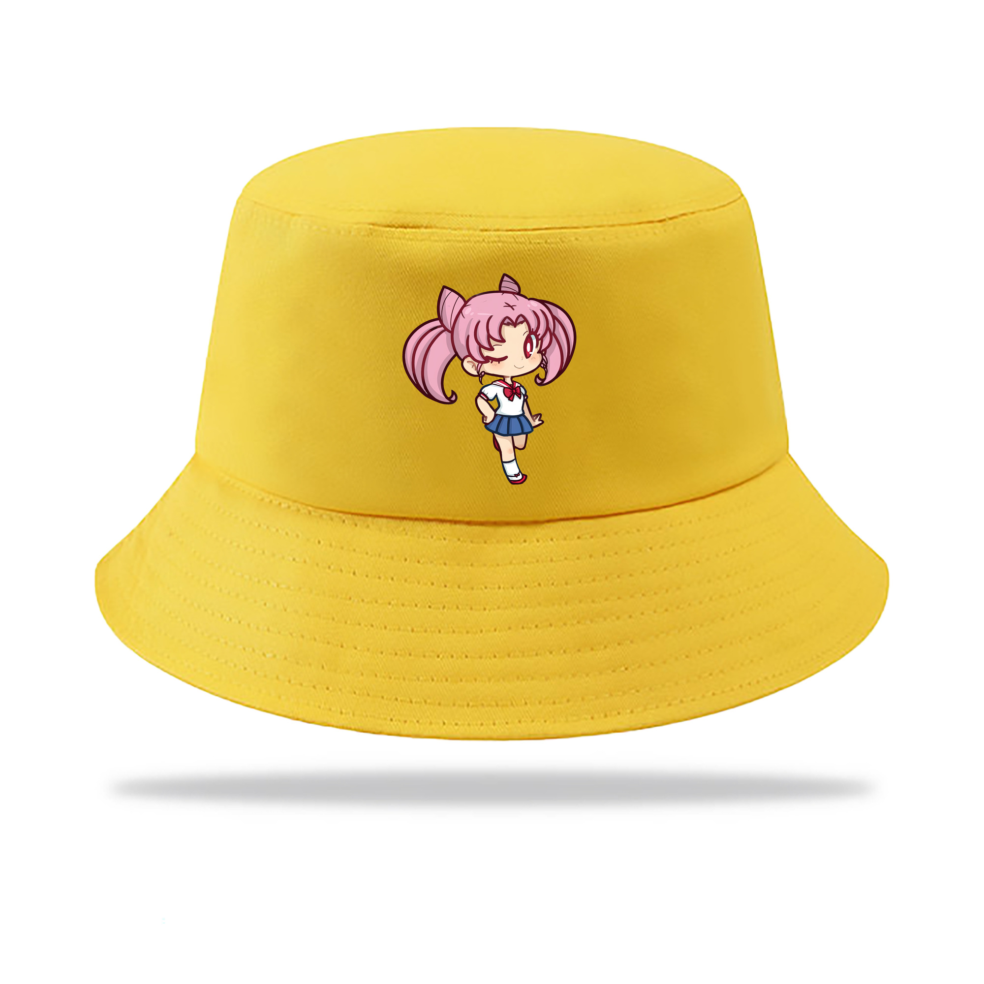 （画像用） 美少女戦士セーラームーン ちびうさ Sailor Moon Chibiusa Tsukino Usagi Small Lady Serenity アウトドア日除けバケットハット