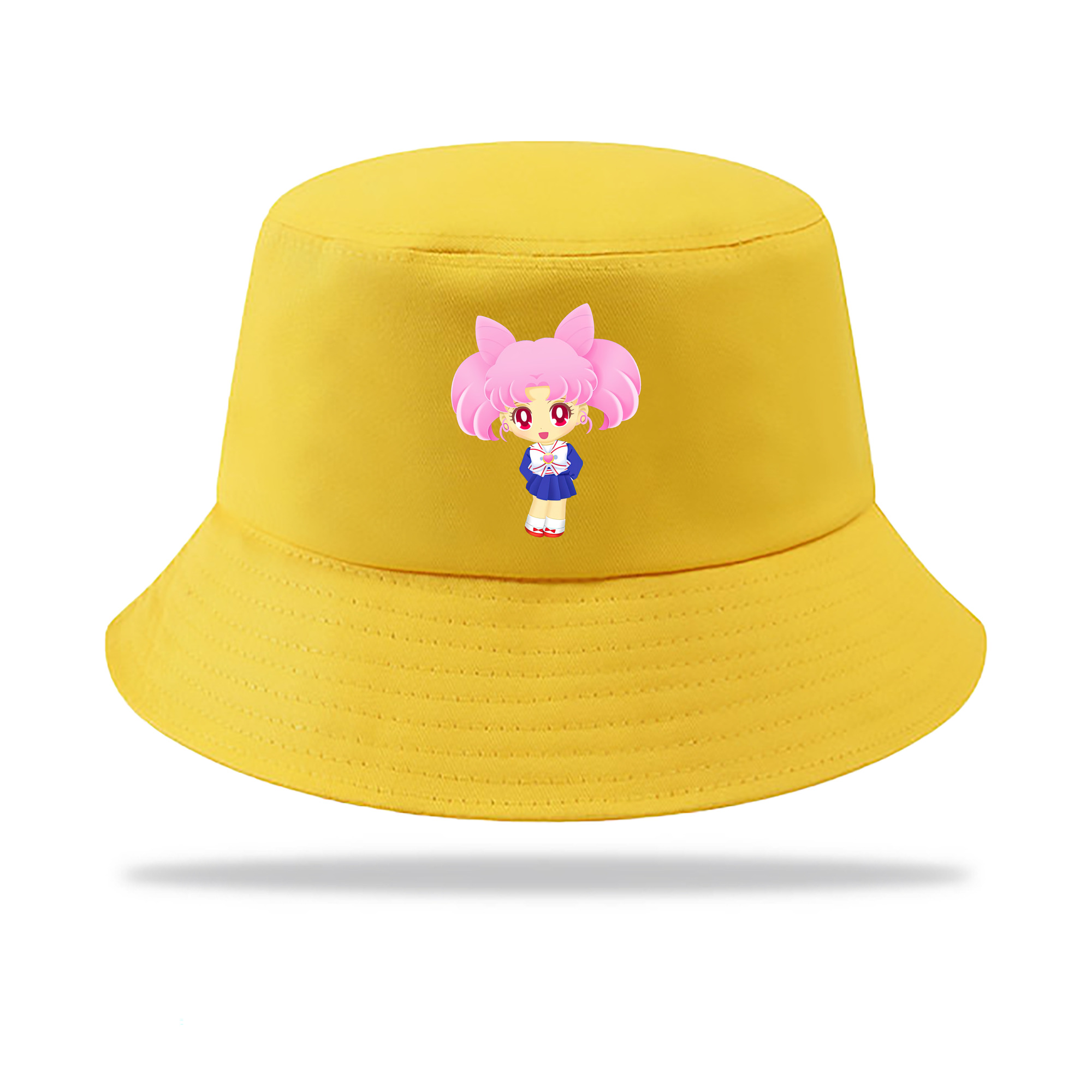 （画像用） 美少女戦士セーラームーン ちびうさ Sailor Moon Chibiusa Tsukino Usagi Small Lady Serenity アウトドア日除けバケットハット