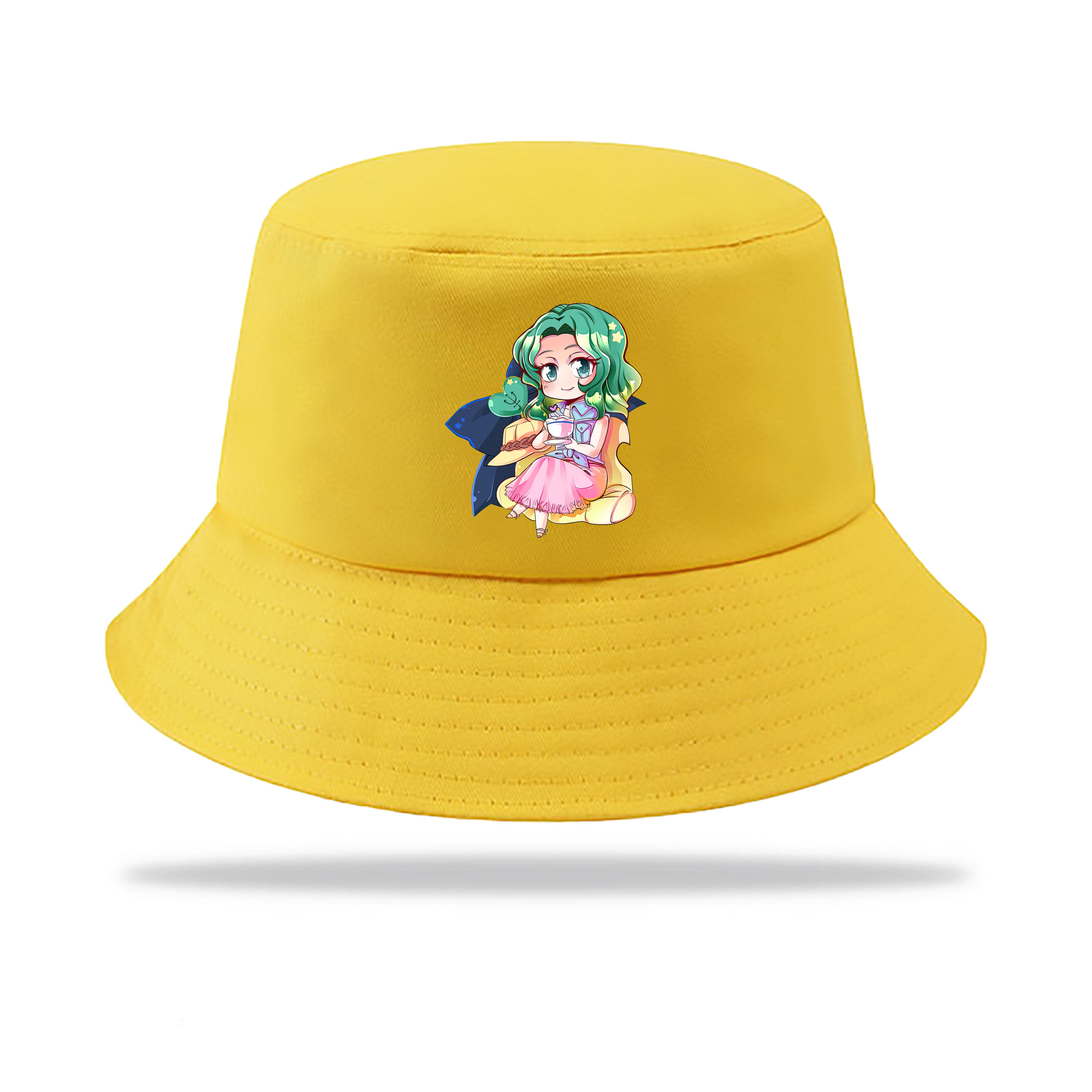 （画像用） 美少女戦士セーラームーン 海王 みちる（かいおう みちる） Sailor Moon Kaiou Michiru アウトドア日除けバケットハット