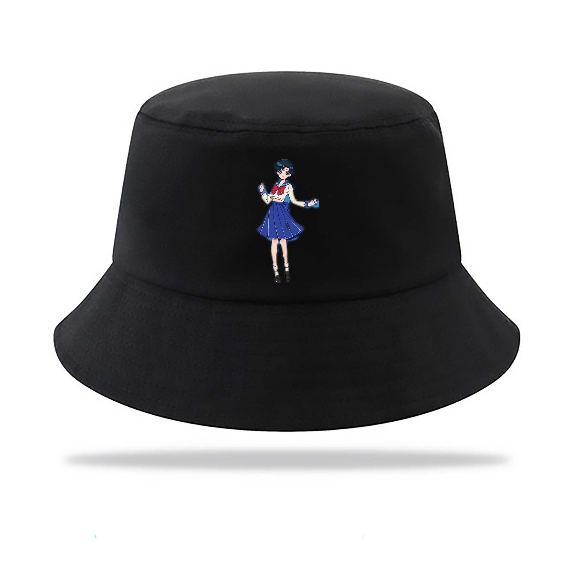（画像用） 美少女戦士セーラームーン 水野 亜美 みずの あみ Sailor Moon Mizuno Ami アウトドア日除けバケットハット