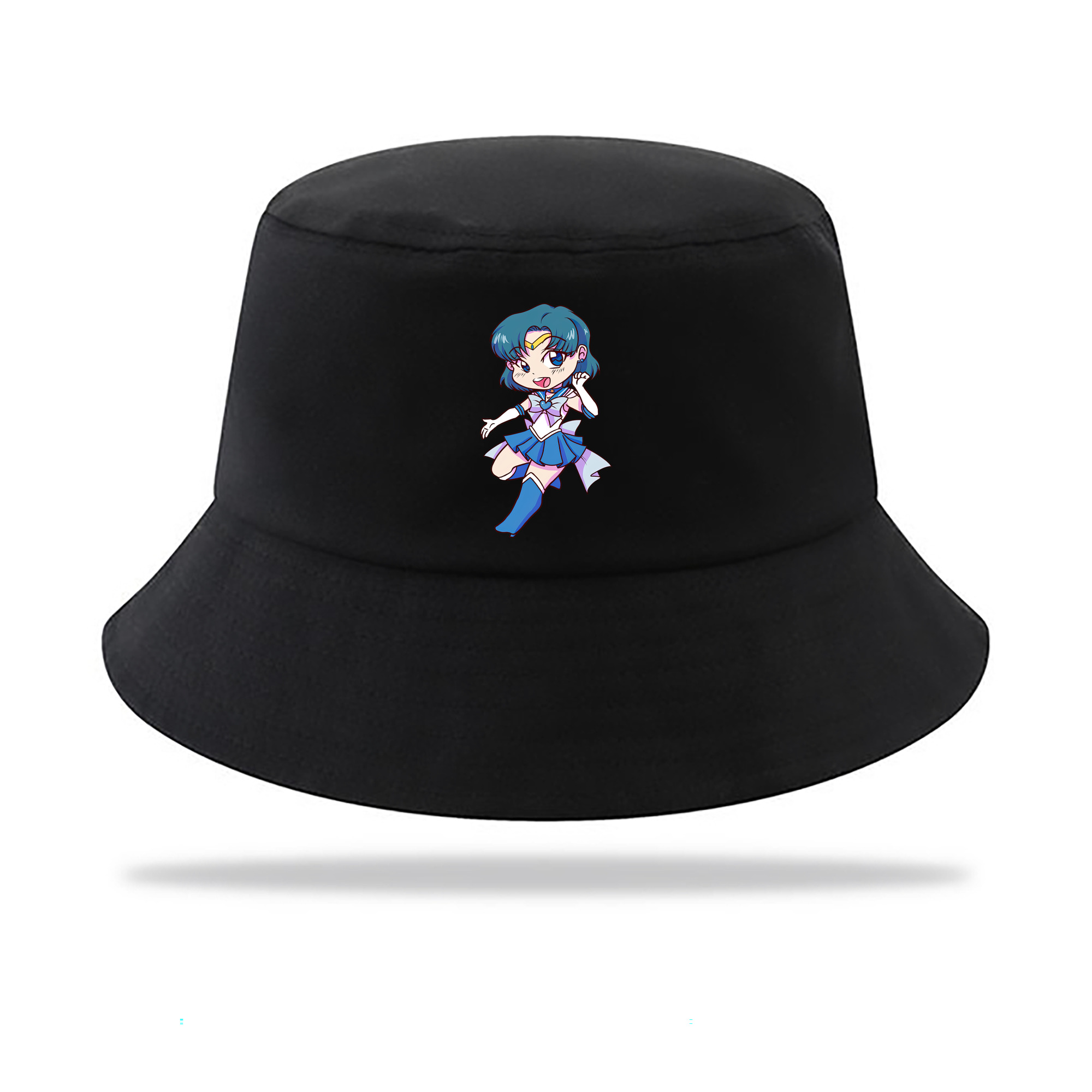 （画像用） 美少女戦士セーラームーン 水野 亜美 みずの あみ Sailor Moon Mizuno Ami アウトドア日除けバケットハット