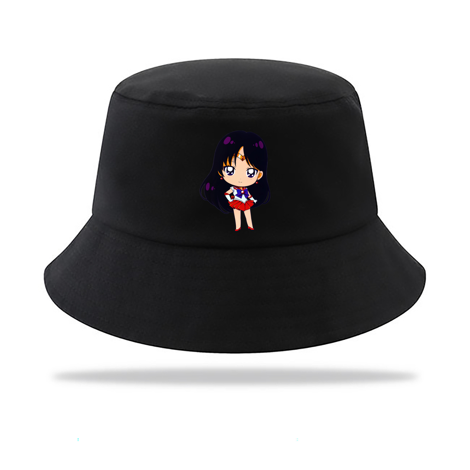 （画像用） 美少女戦士セーラームーン 火野レイ ひの レイ Sailor Moon Hino Rei （セーラーマーズ,Sailor Mars） アウトドア日除けバケットハット