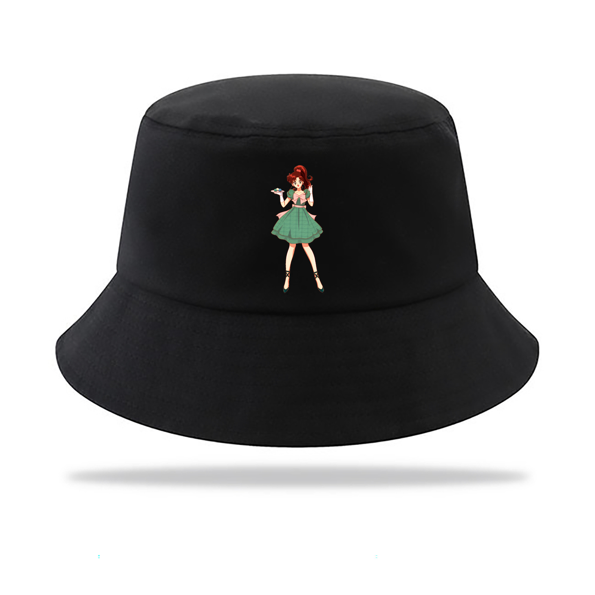 （画像用） 美少女戦士セーラームーン 木野 まこと きの まこと Sailor Moon Kino Makoto （セーラージュピター；Sailor Jupiter） アウトドア日除けバケットハット