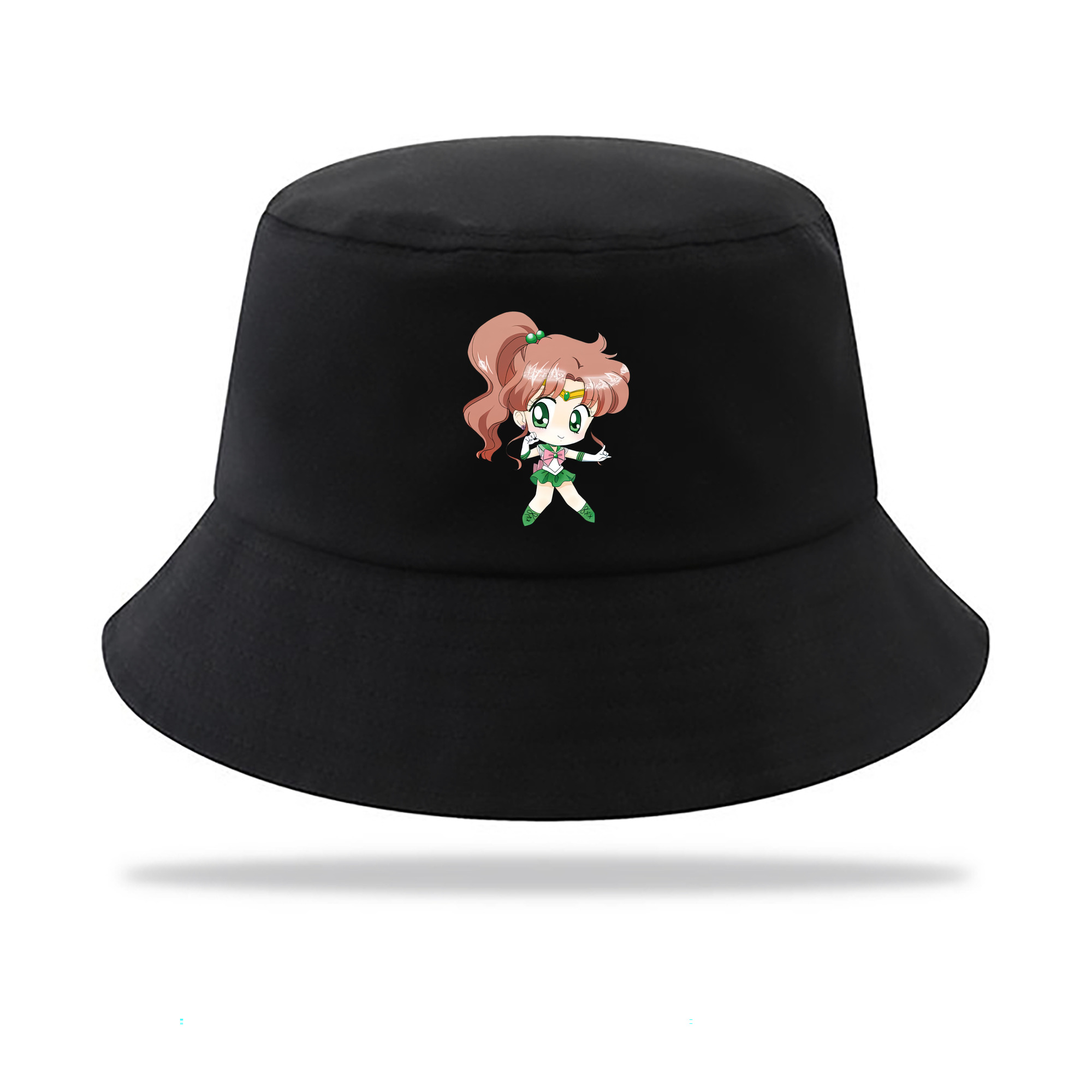 （画像用） 美少女戦士セーラームーン 木野 まこと きの まこと Sailor Moon Kino Makoto （セーラージュピター；Sailor Jupiter） アウトドア日除けバケットハット