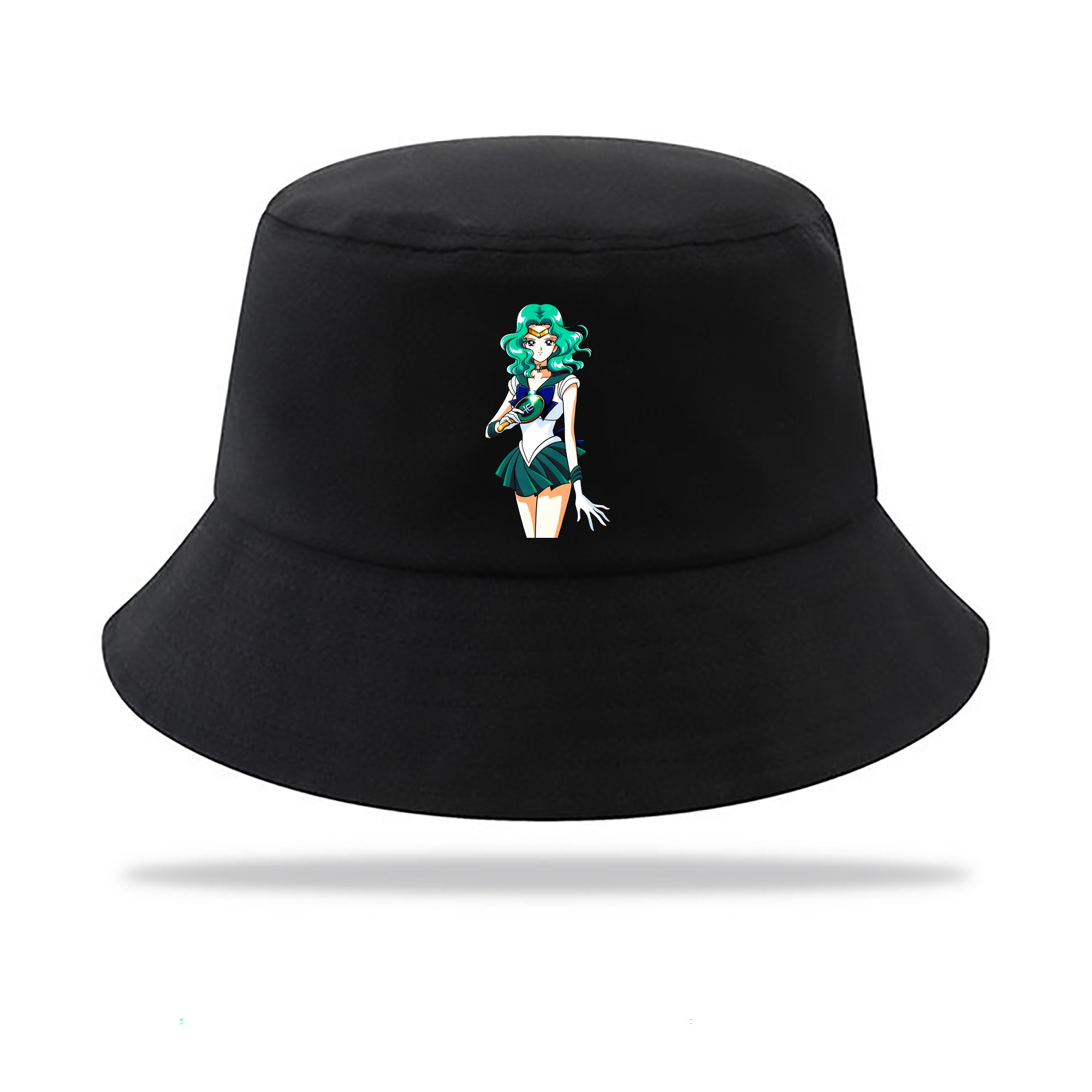 （画像用） 美少女戦士セーラームーン 海王 みちる（かいおう みちる） Sailor Moon Kaiou Michiru アウトドア日除けバケットハット