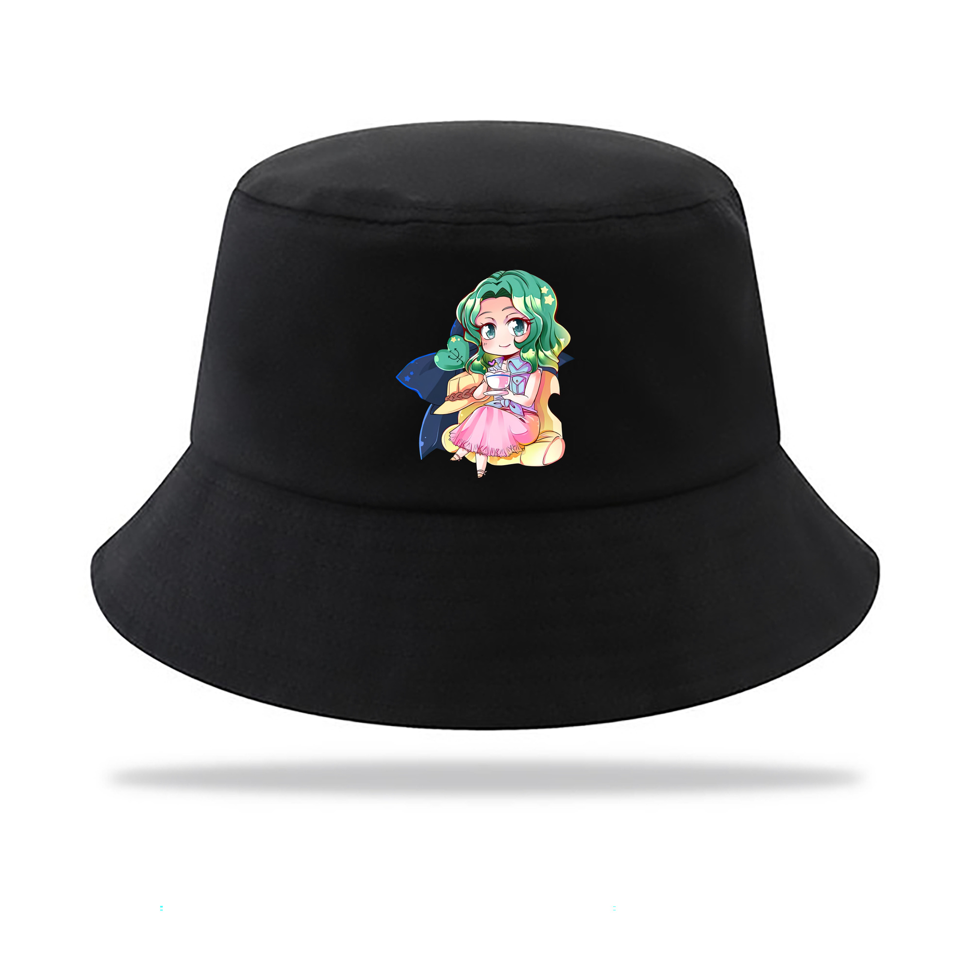 （画像用） 美少女戦士セーラームーン 海王 みちる（かいおう みちる） Sailor Moon Kaiou Michiru アウトドア日除けバケットハット