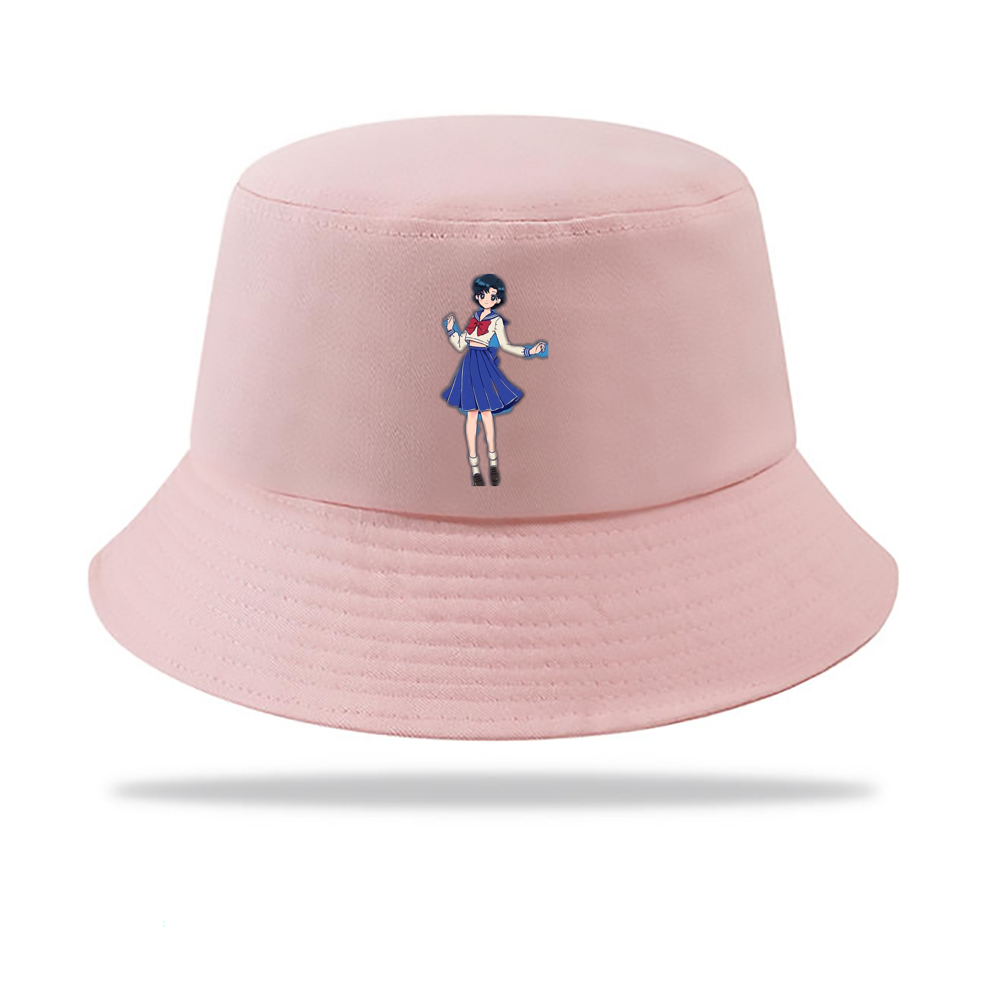 （画像用） 美少女戦士セーラームーン 水野 亜美 みずの あみ Sailor Moon Mizuno Ami アウトドア日除けバケットハット