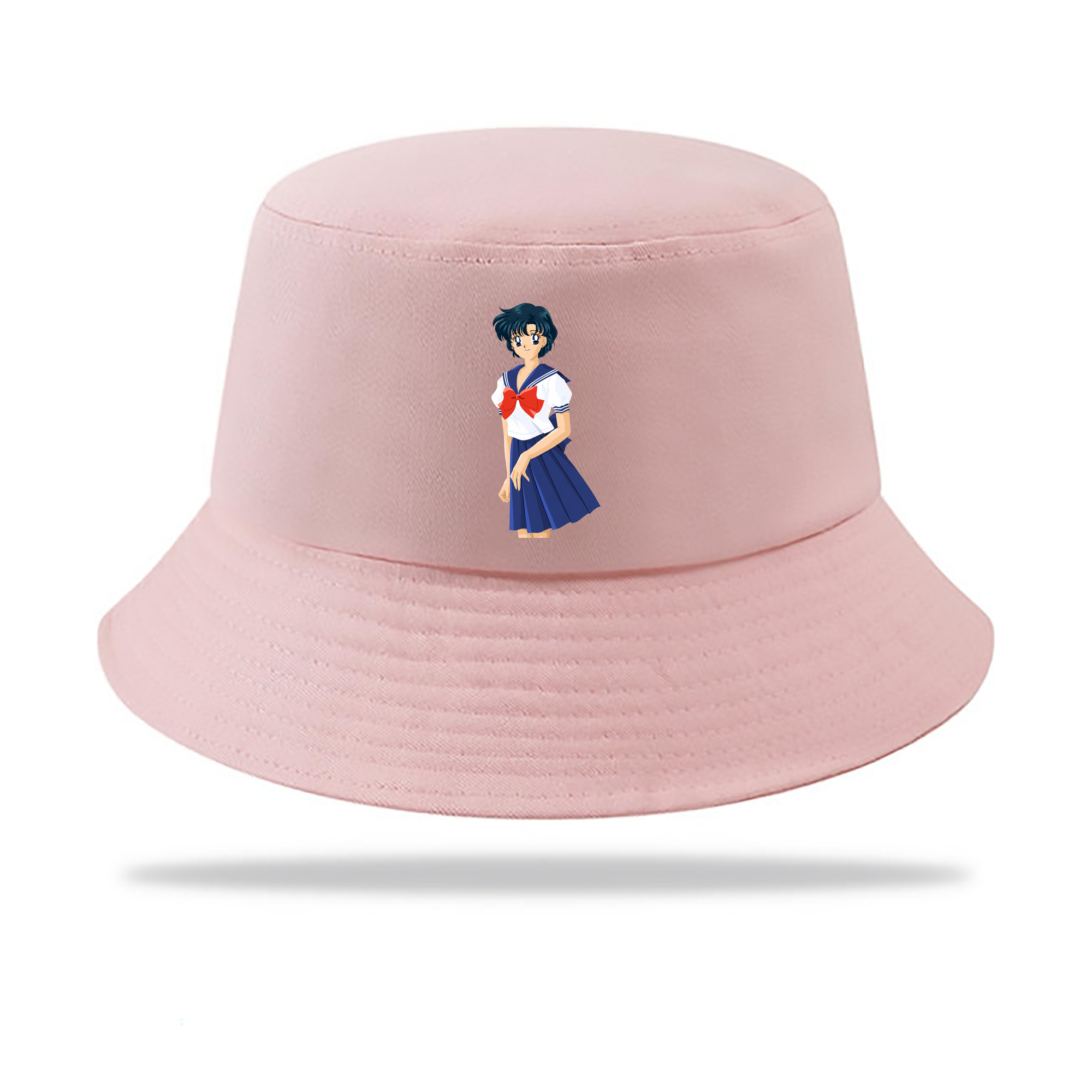 （画像用） 美少女戦士セーラームーン 水野 亜美 みずの あみ Sailor Moon Mizuno Ami アウトドア日除けバケットハット