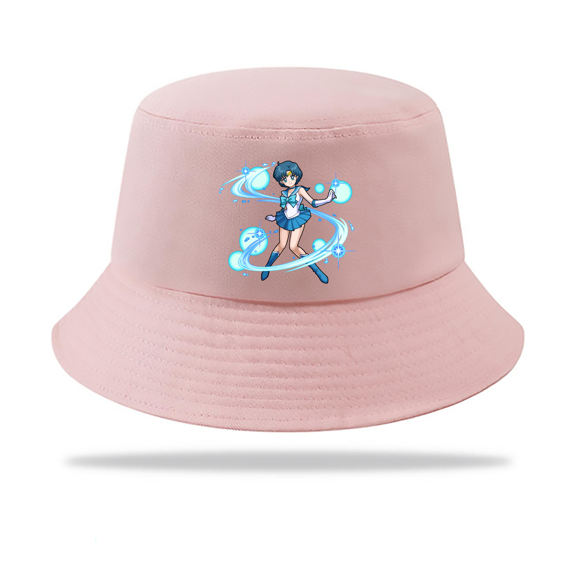 （画像用） 美少女戦士セーラームーン 水野 亜美 みずの あみ Sailor Moon Mizuno Ami アウトドア日除けバケットハット