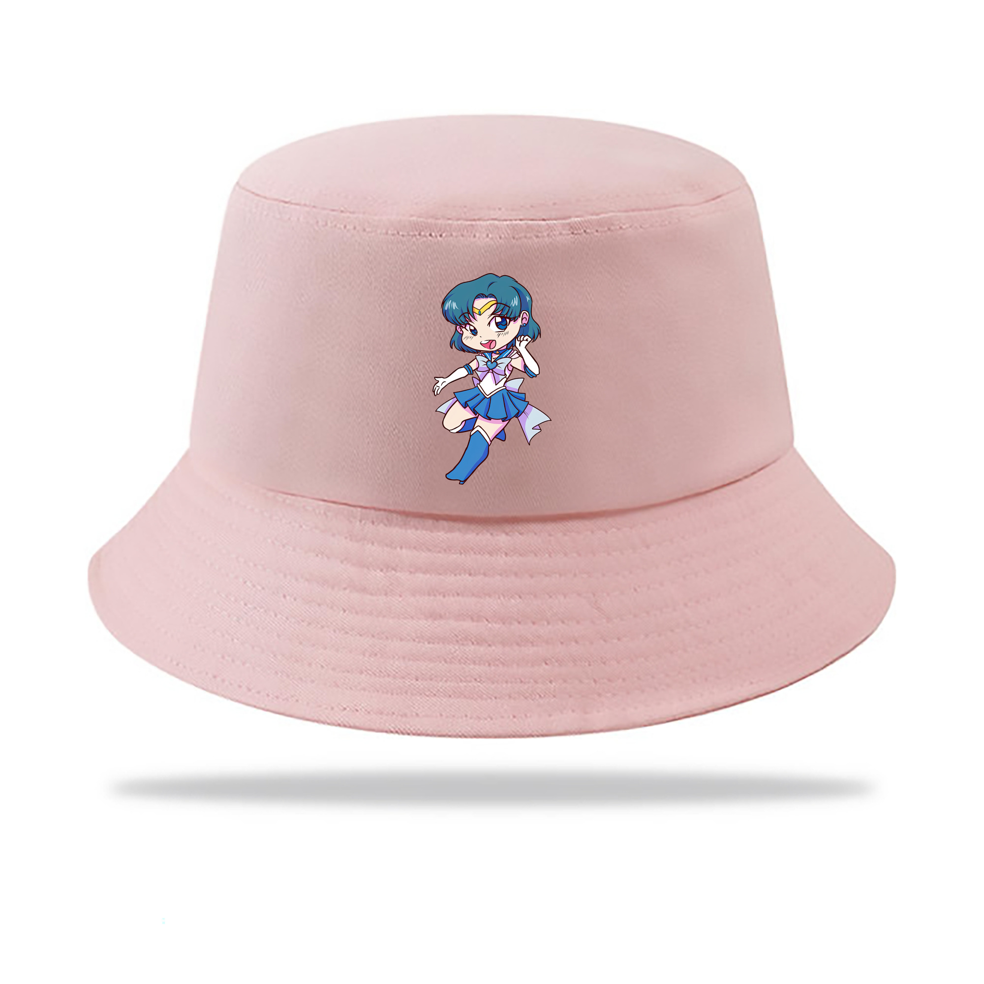 （画像用） 美少女戦士セーラームーン 水野 亜美 みずの あみ Sailor Moon Mizuno Ami アウトドア日除けバケットハット
