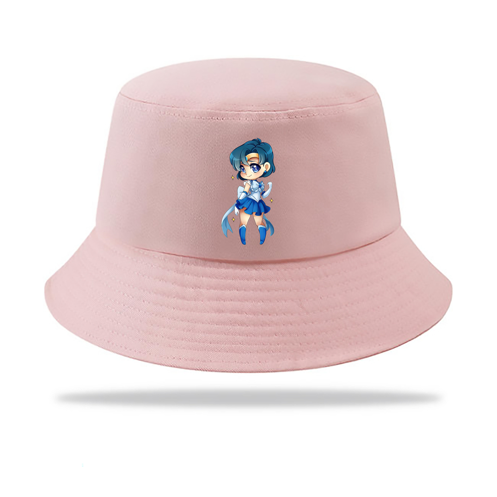 （画像用） 美少女戦士セーラームーン 水野 亜美 みずの あみ Sailor Moon Mizuno Ami アウトドア日除けバケットハット