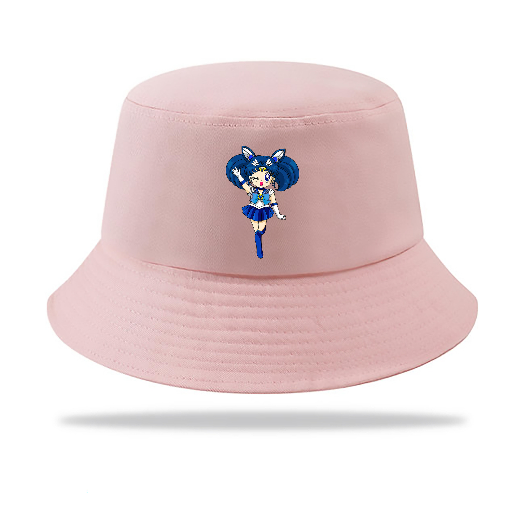 （画像用） 美少女戦士セーラームーン 水野 亜美 みずの あみ Sailor Moon Mizuno Ami アウトドア日除けバケットハット