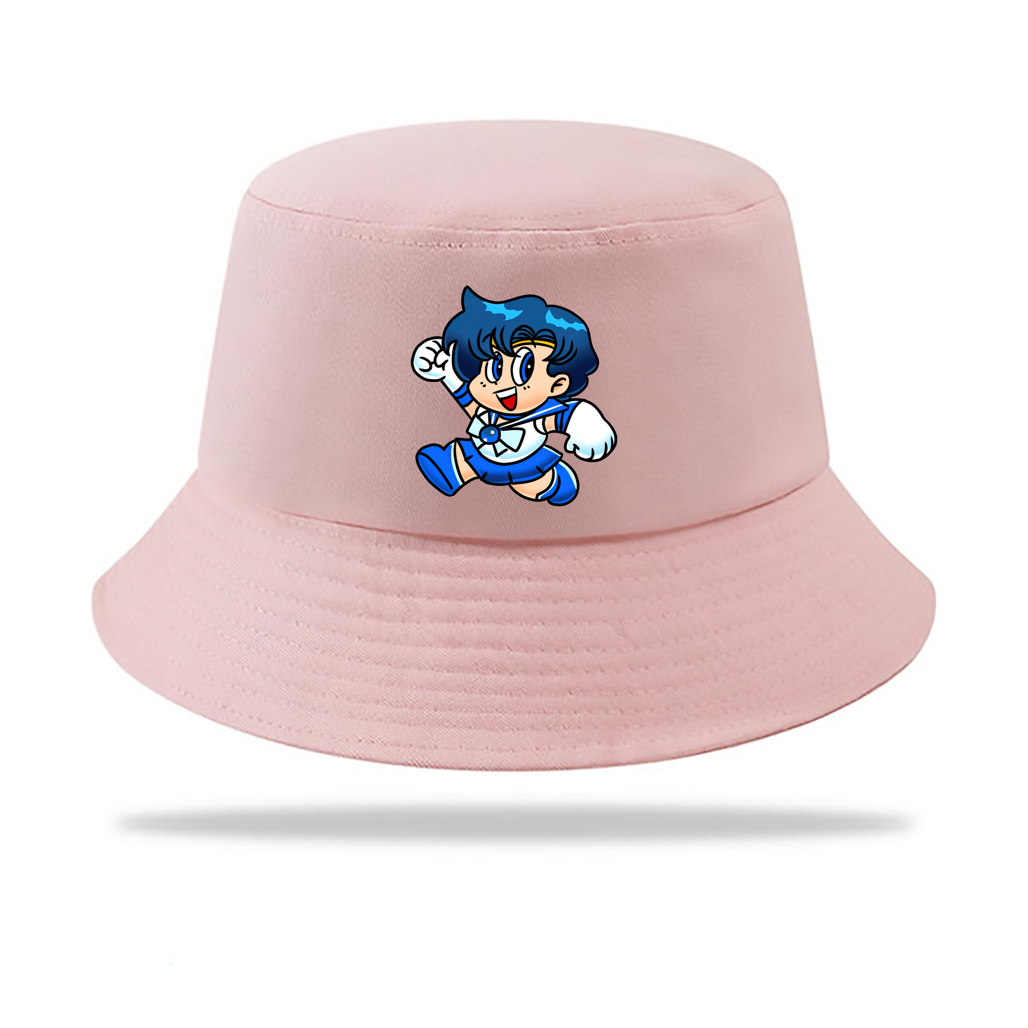 （画像用） 美少女戦士セーラームーン 水野 亜美 みずの あみ Sailor Moon Mizuno Ami アウトドア日除けバケットハット