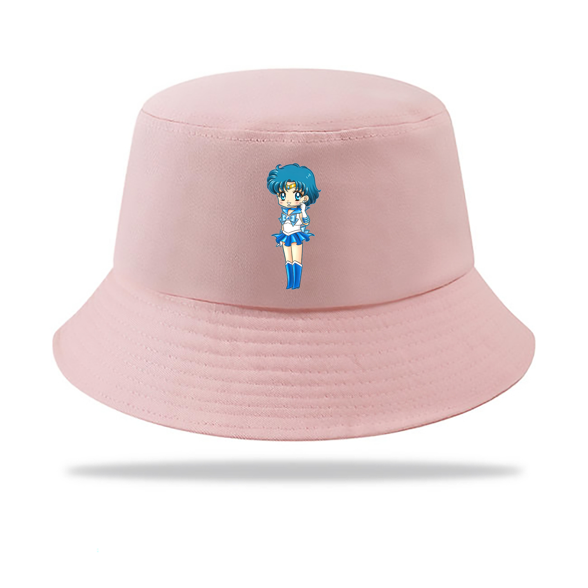 （画像用） 美少女戦士セーラームーン 水野 亜美 みずの あみ Sailor Moon Mizuno Ami アウトドア日除けバケットハット