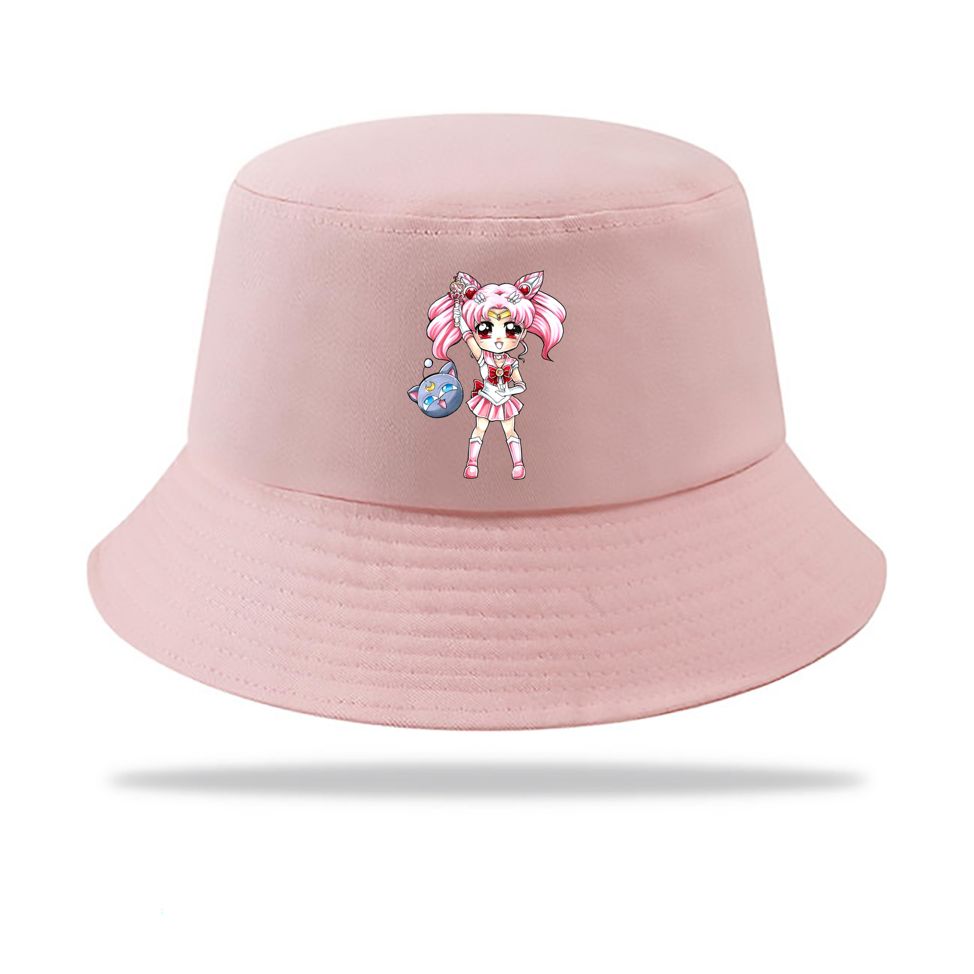 （画像用） 美少女戦士セーラームーン ちびうさ Sailor Moon Chibiusa Tsukino Usagi Small Lady Serenity アウトドア日除けバケットハット