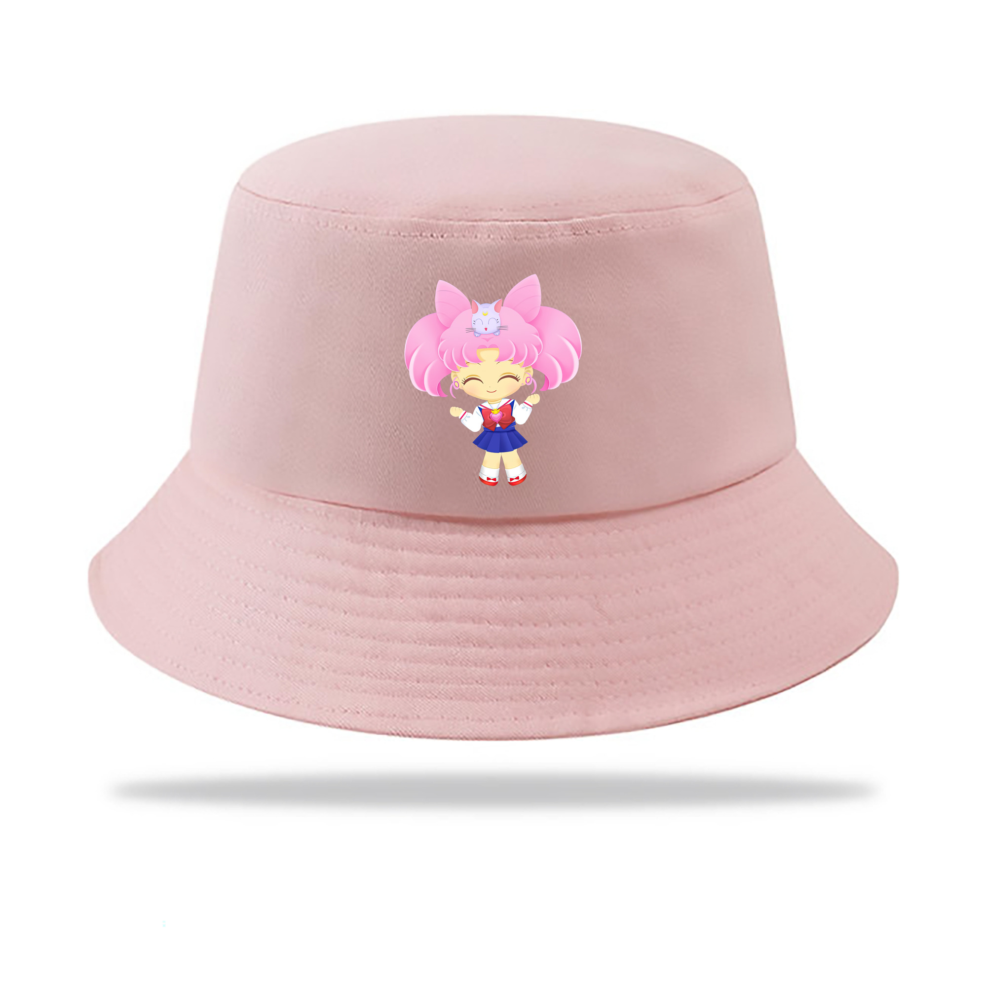 （画像用） 美少女戦士セーラームーン ちびうさ Sailor Moon Chibiusa Tsukino Usagi Small Lady Serenity アウトドア日除けバケットハット