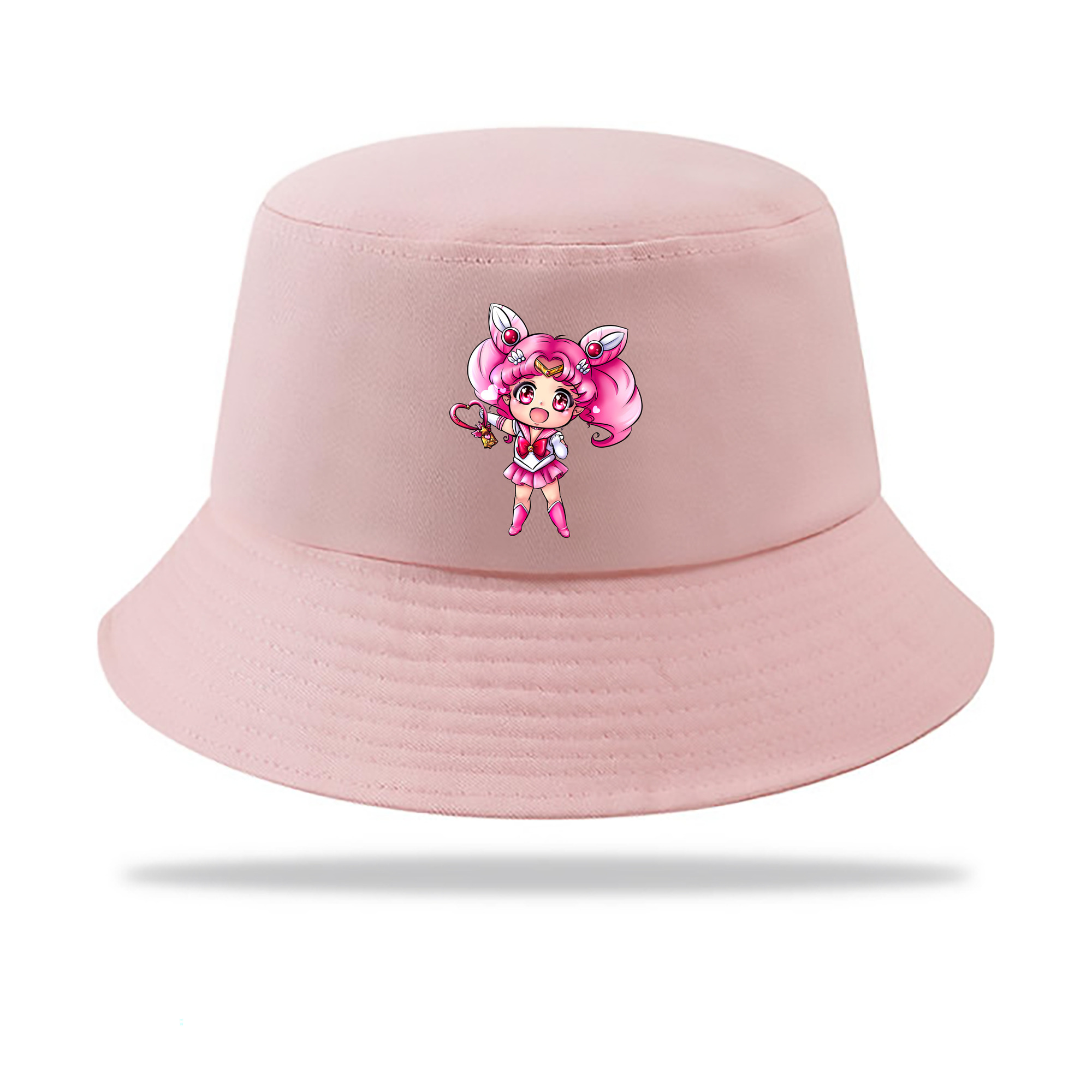 （画像用） 美少女戦士セーラームーン ちびうさ Sailor Moon Chibiusa Tsukino Usagi Small Lady Serenity アウトドア日除けバケットハット