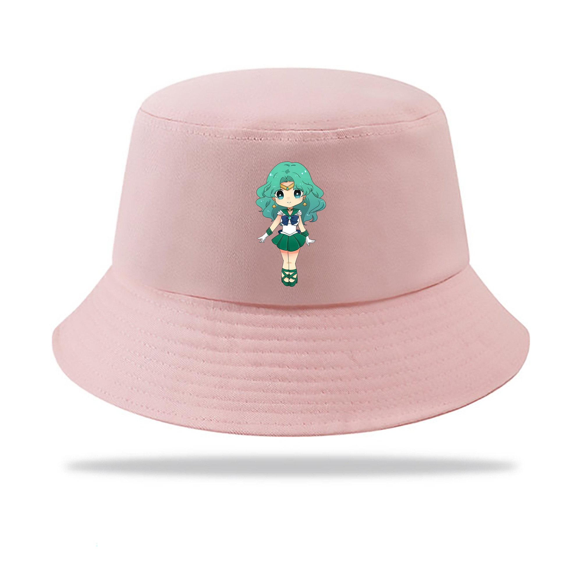 （画像用） 美少女戦士セーラームーン 海王 みちる（かいおう みちる） Sailor Moon Kaiou Michiru アウトドア日除けバケットハット