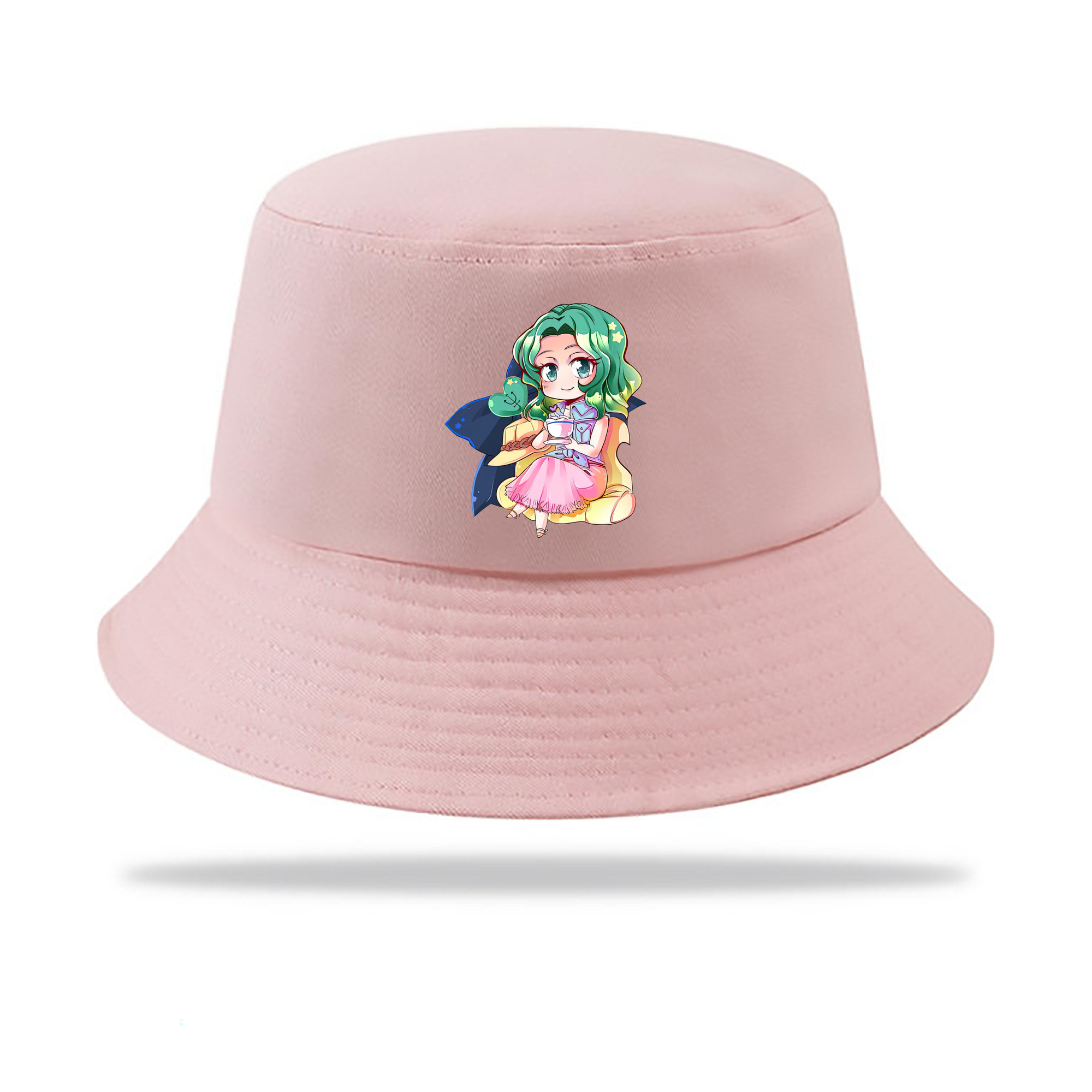 （画像用） 美少女戦士セーラームーン 海王 みちる（かいおう みちる） Sailor Moon Kaiou Michiru アウトドア日除けバケットハット