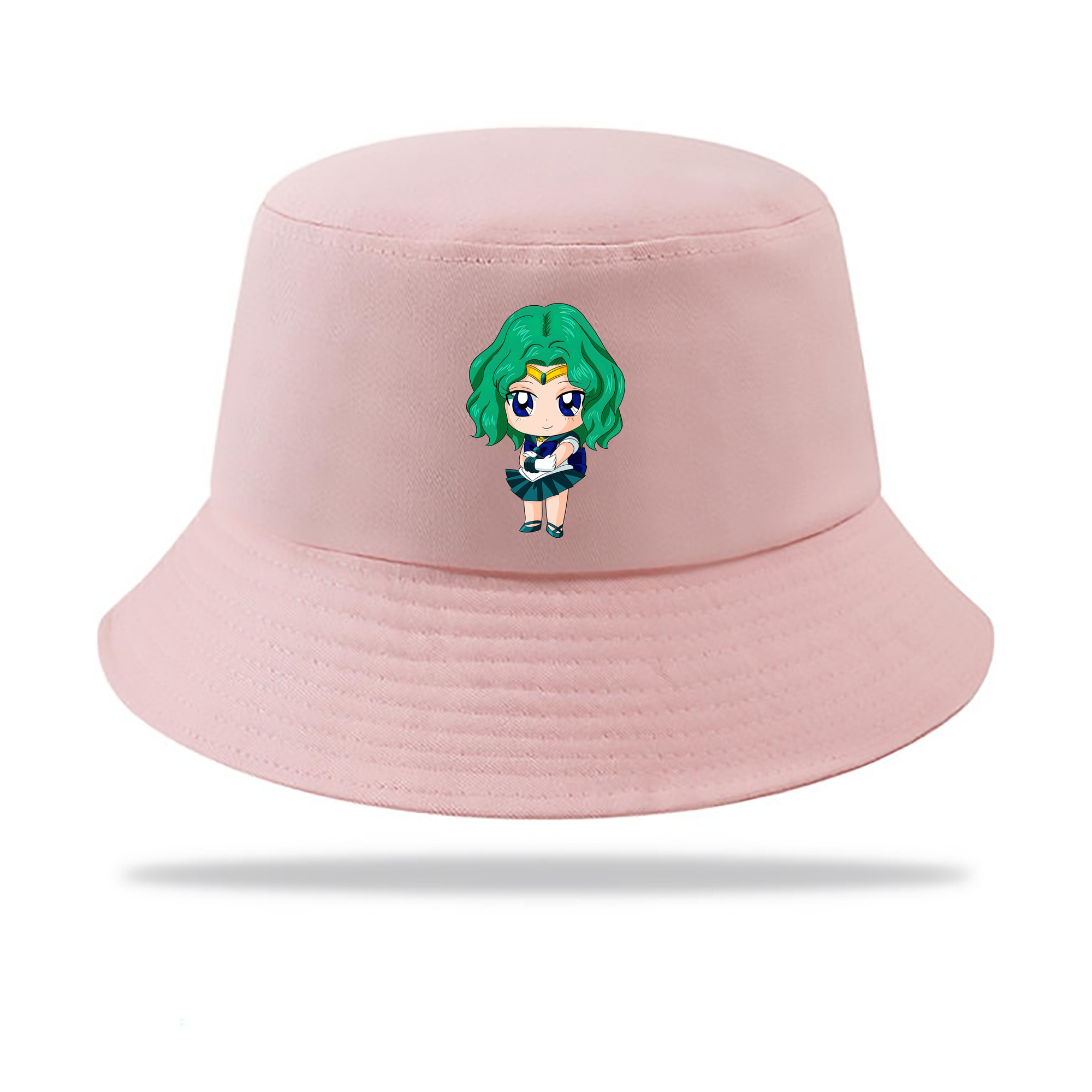 （画像用） 美少女戦士セーラームーン 海王 みちる（かいおう みちる） Sailor Moon Kaiou Michiru アウトドア日除けバケットハット