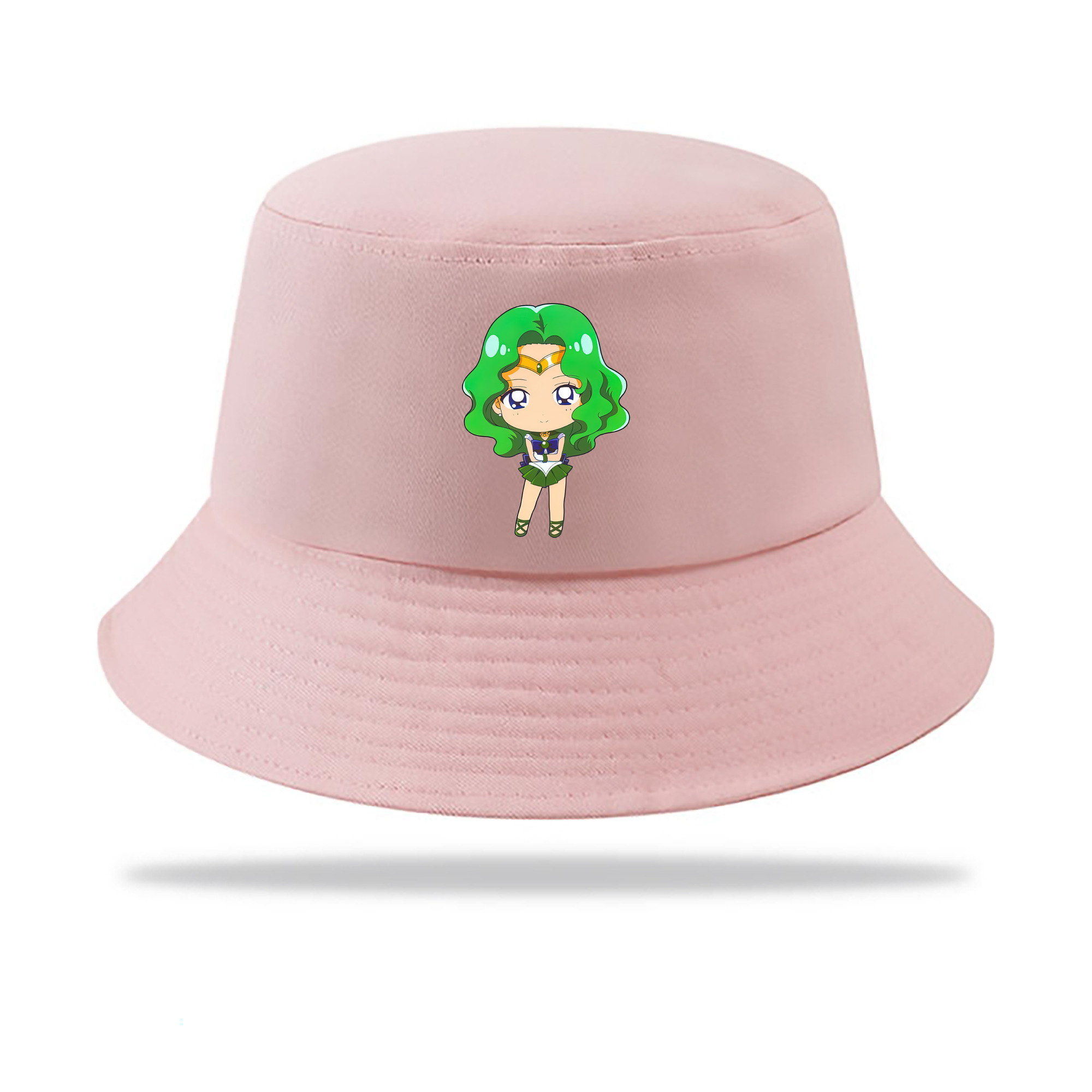 （画像用） 美少女戦士セーラームーン 海王 みちる（かいおう みちる） Sailor Moon Kaiou Michiru アウトドア日除けバケットハット