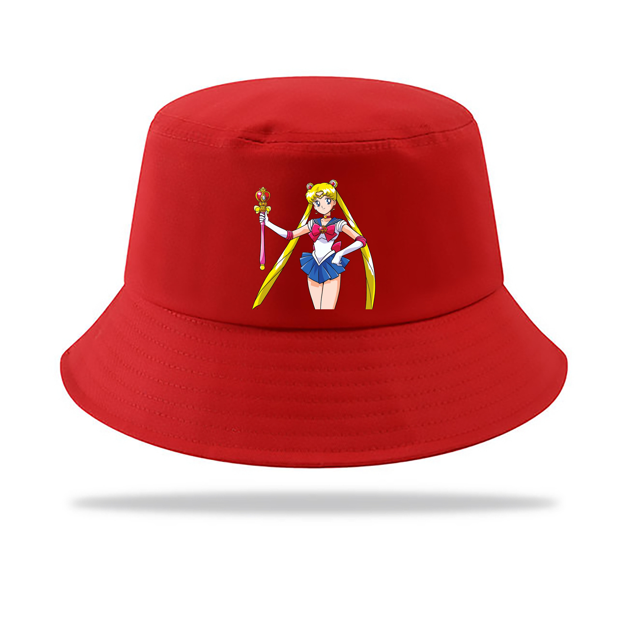 （画像用） 美少女戦士セーラームーン 月野 うさぎ つきの うさぎ Sailor Moon Tsukino Usagi アウトドア日除けバケットハット