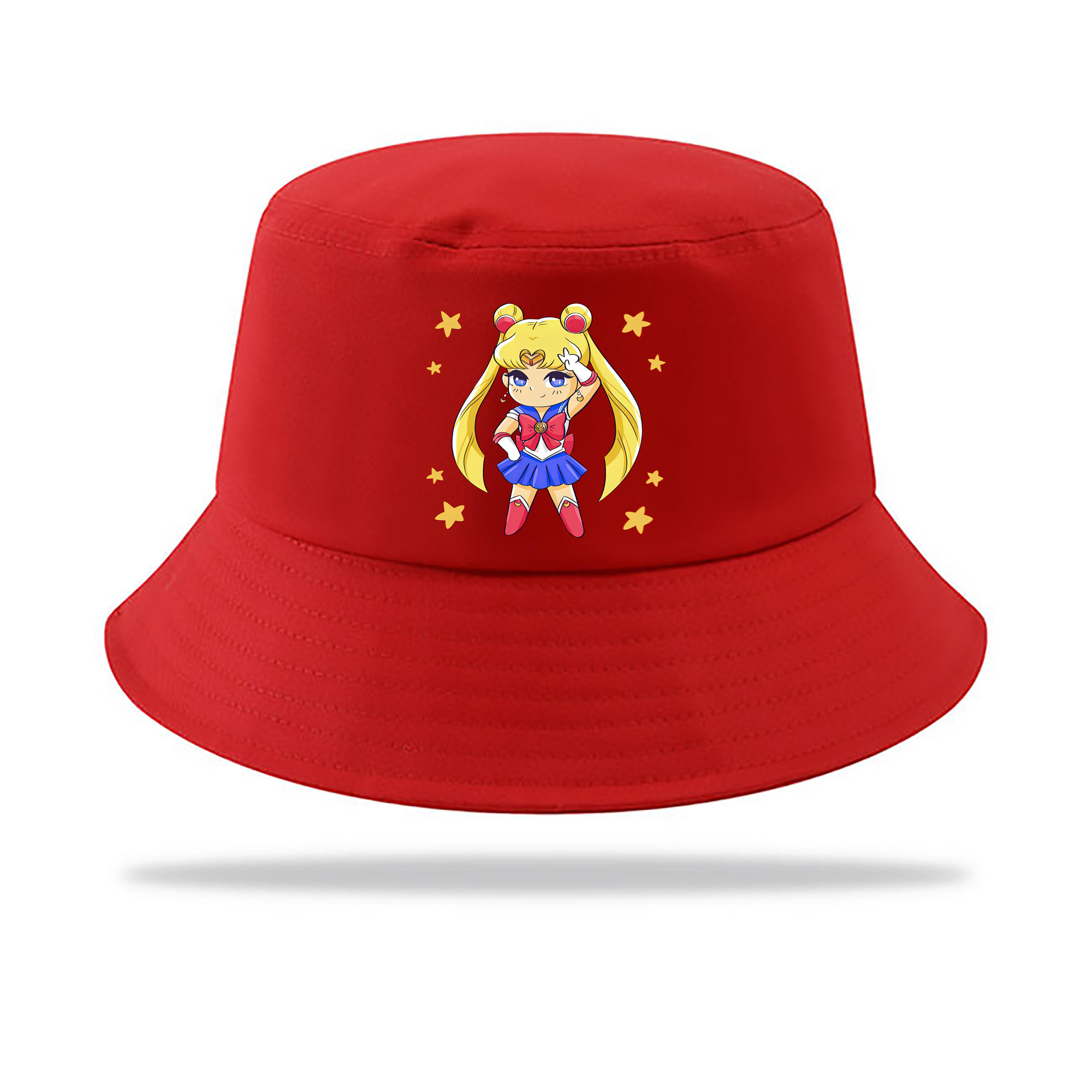 （画像用） 美少女戦士セーラームーン 月野 うさぎ つきの うさぎ Sailor Moon Tsukino Usagi アウトドア日除けバケットハット