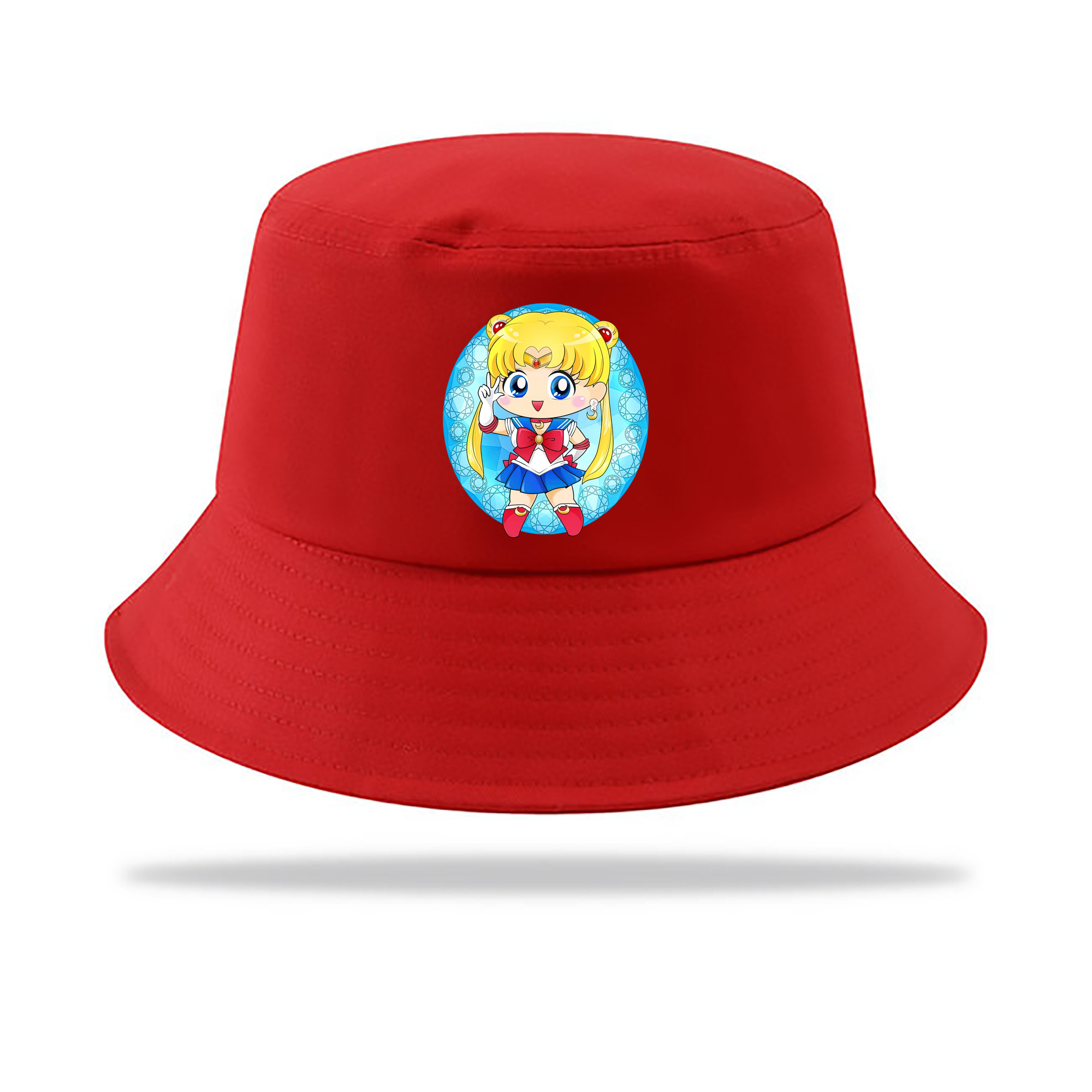 （画像用） 美少女戦士セーラームーン 月野 うさぎ つきの うさぎ Sailor Moon Tsukino Usagi アウトドア日除けバケットハット