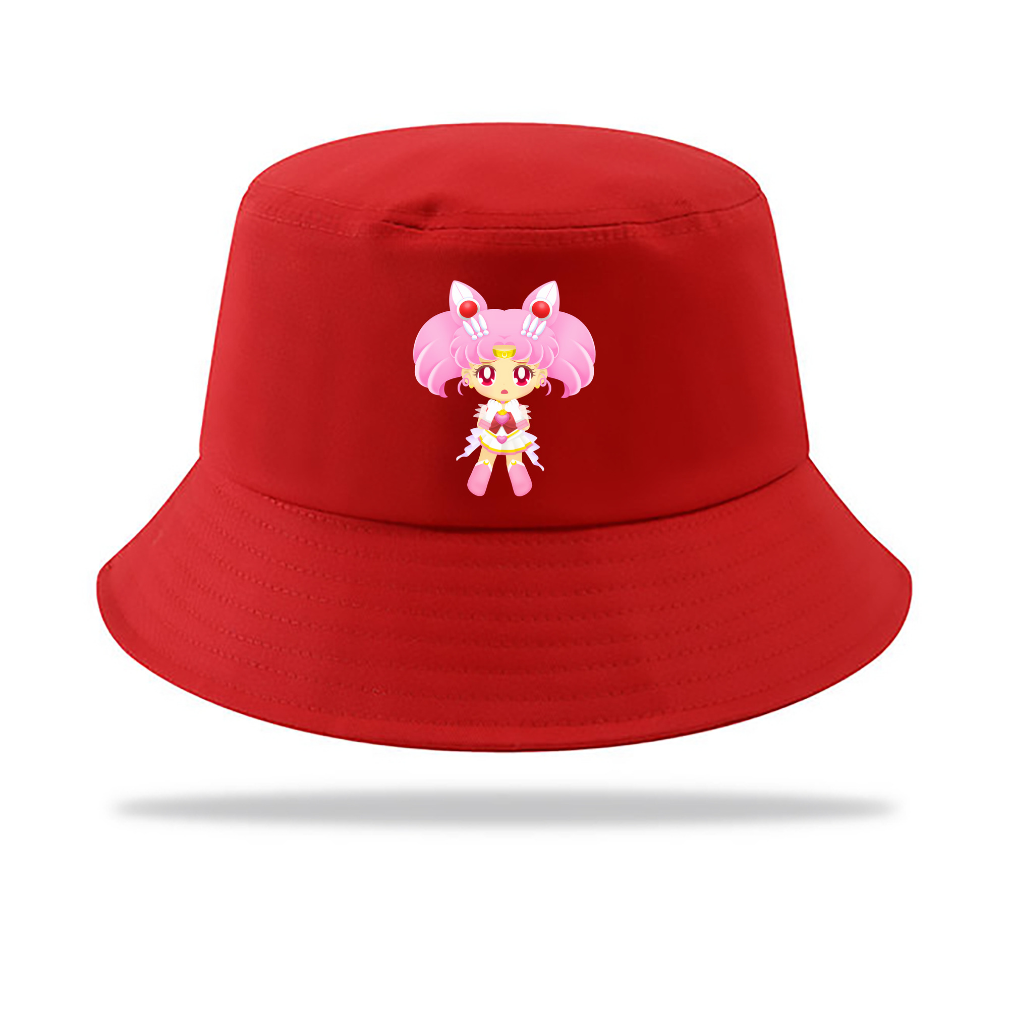（画像用） 美少女戦士セーラームーン ちびうさ Sailor Moon Chibiusa Tsukino Usagi Small Lady Serenity アウトドア日除けバケットハット
