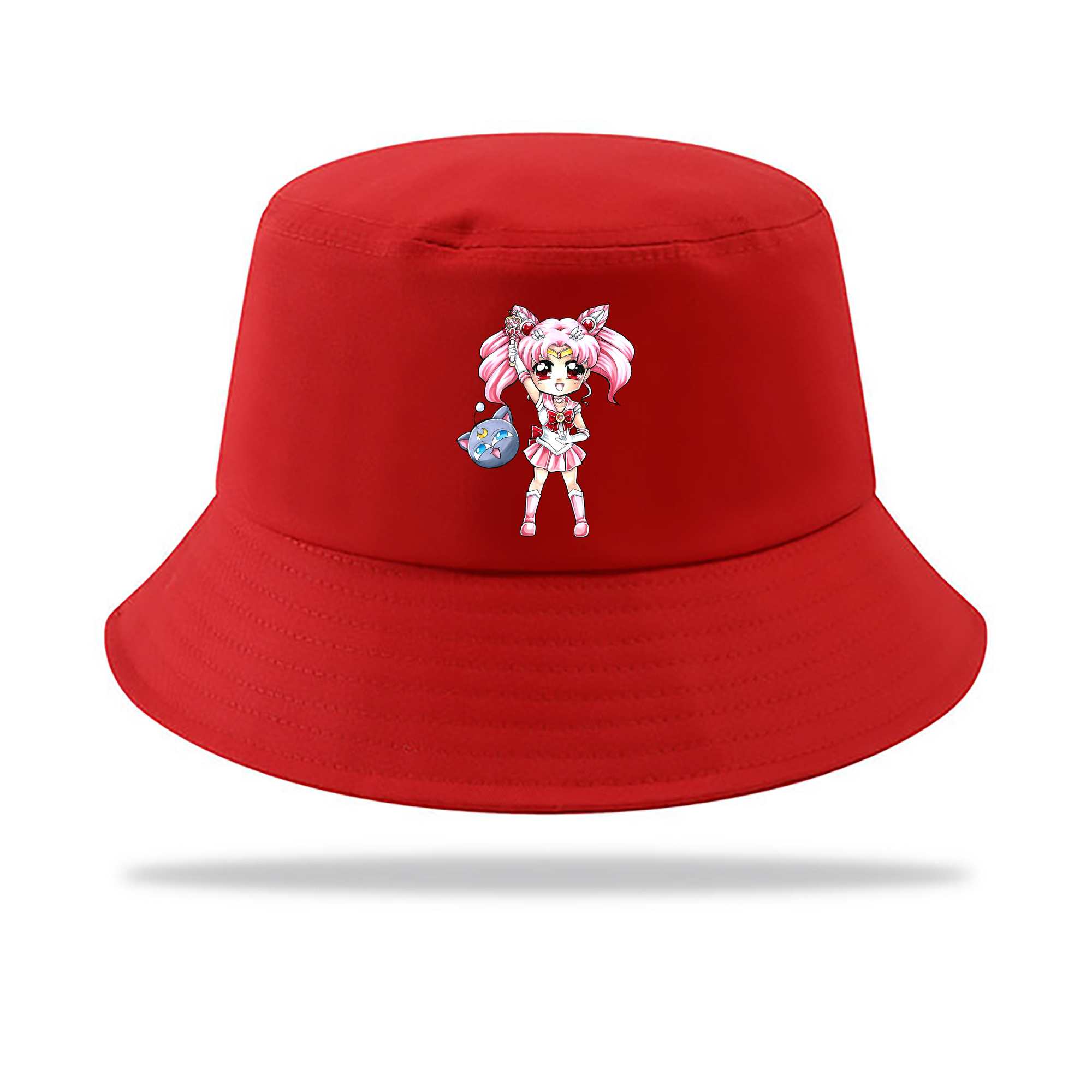 （画像用） 美少女戦士セーラームーン ちびうさ Sailor Moon Chibiusa Tsukino Usagi Small Lady Serenity アウトドア日除けバケットハット