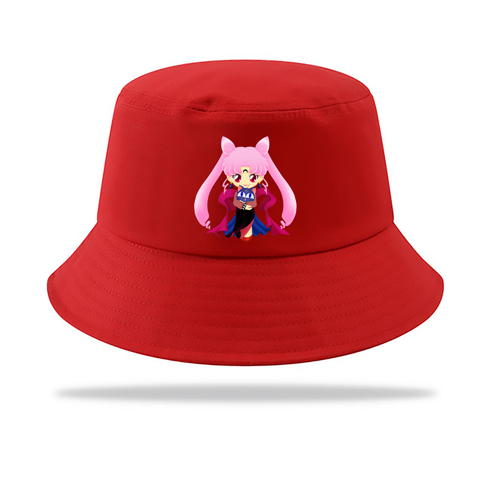（画像用） 美少女戦士セーラームーン ちびうさ Sailor Moon Chibiusa Tsukino Usagi Small Lady Serenity アウトドア日除けバケットハット