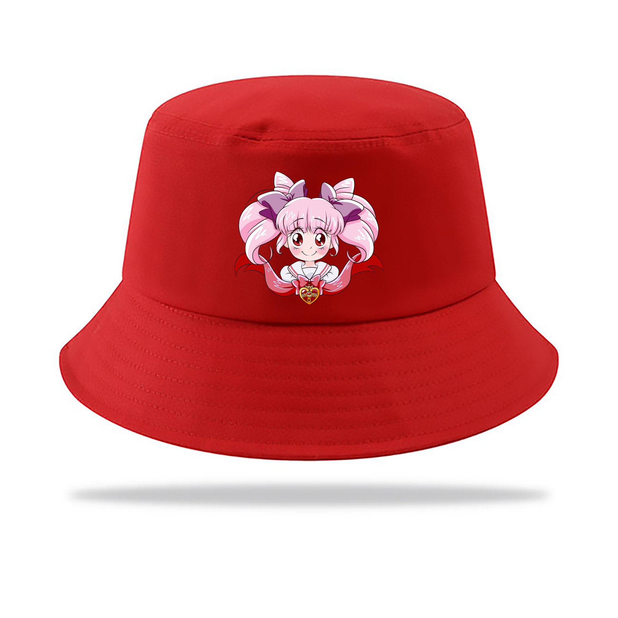 （画像用） 美少女戦士セーラームーン ちびうさ Sailor Moon Chibiusa Tsukino Usagi Small Lady Serenity アウトドア日除けバケットハット