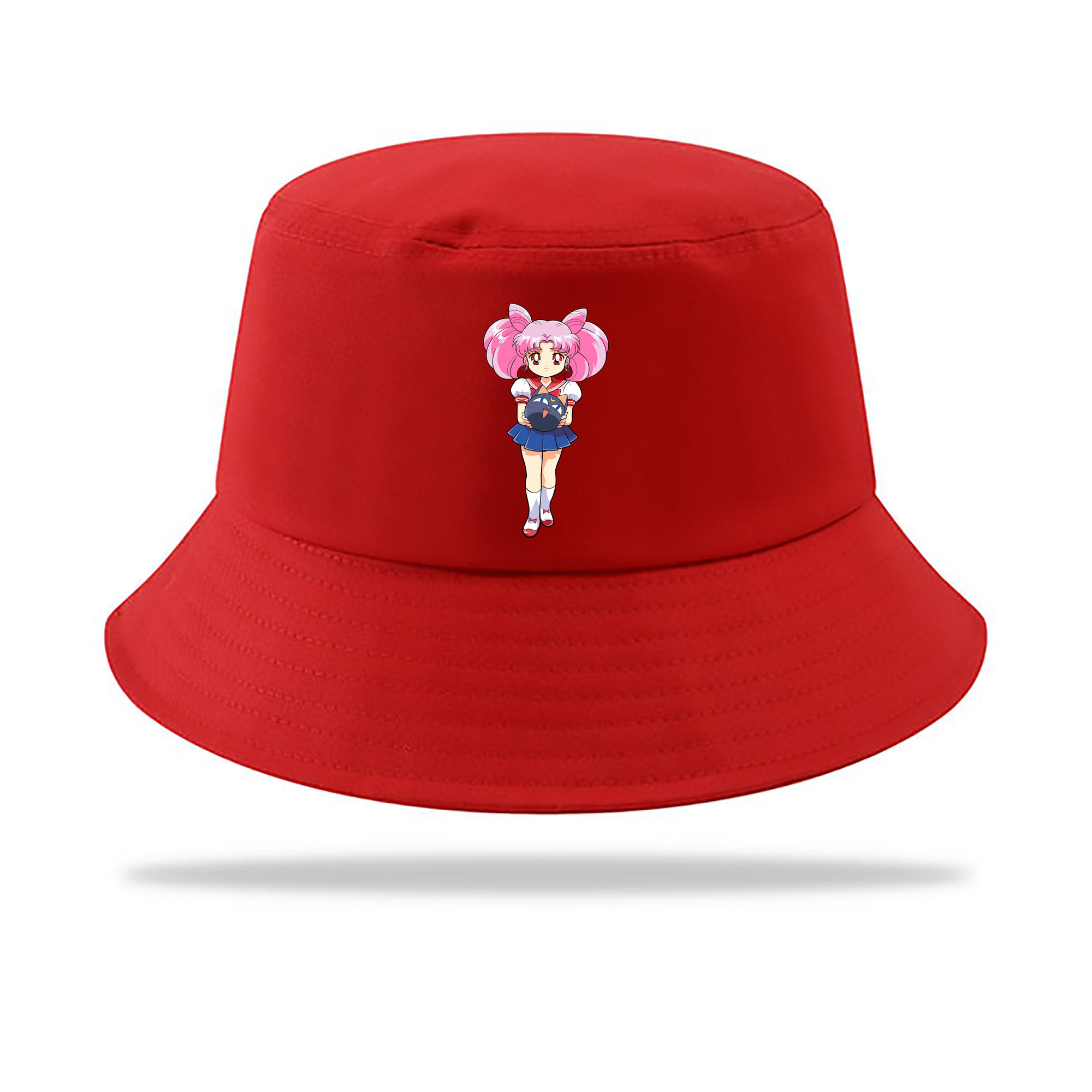 （画像用） 美少女戦士セーラームーン ちびうさ Sailor Moon Chibiusa Tsukino Usagi Small Lady Serenity アウトドア日除けバケットハット
