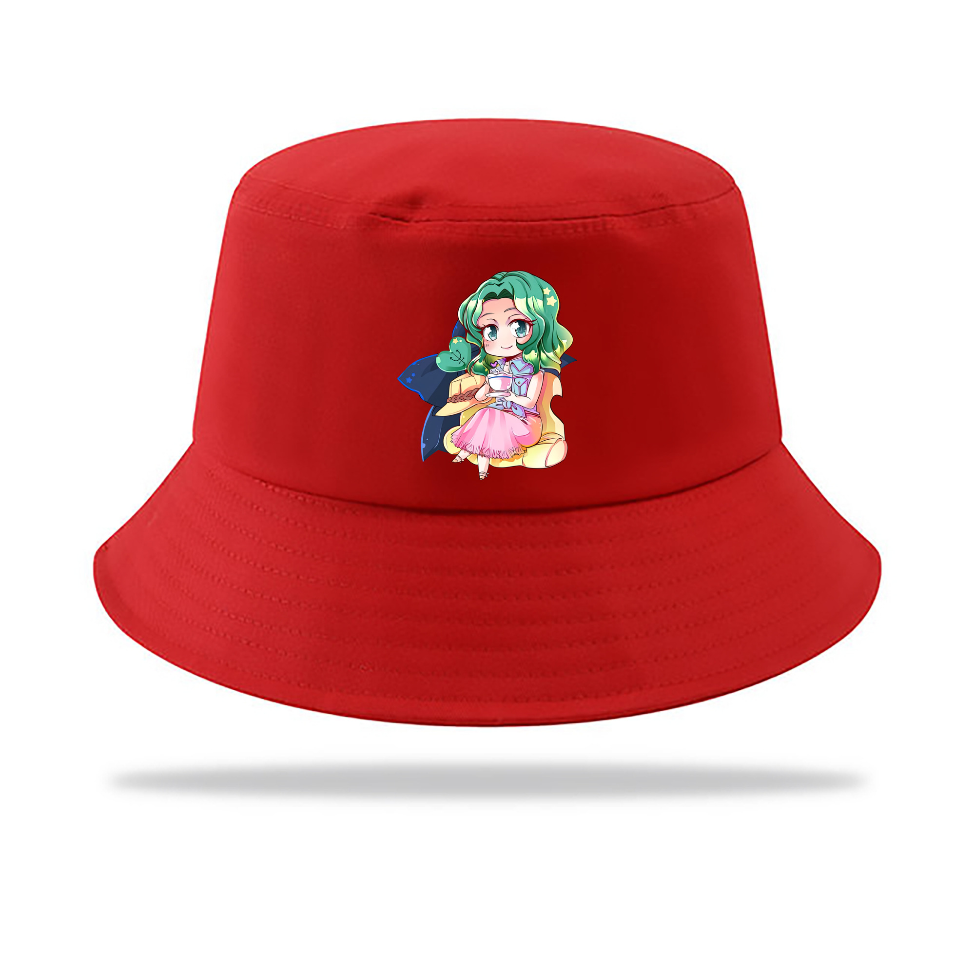 （画像用） 美少女戦士セーラームーン 海王 みちる（かいおう みちる） Sailor Moon Kaiou Michiru アウトドア日除けバケットハット