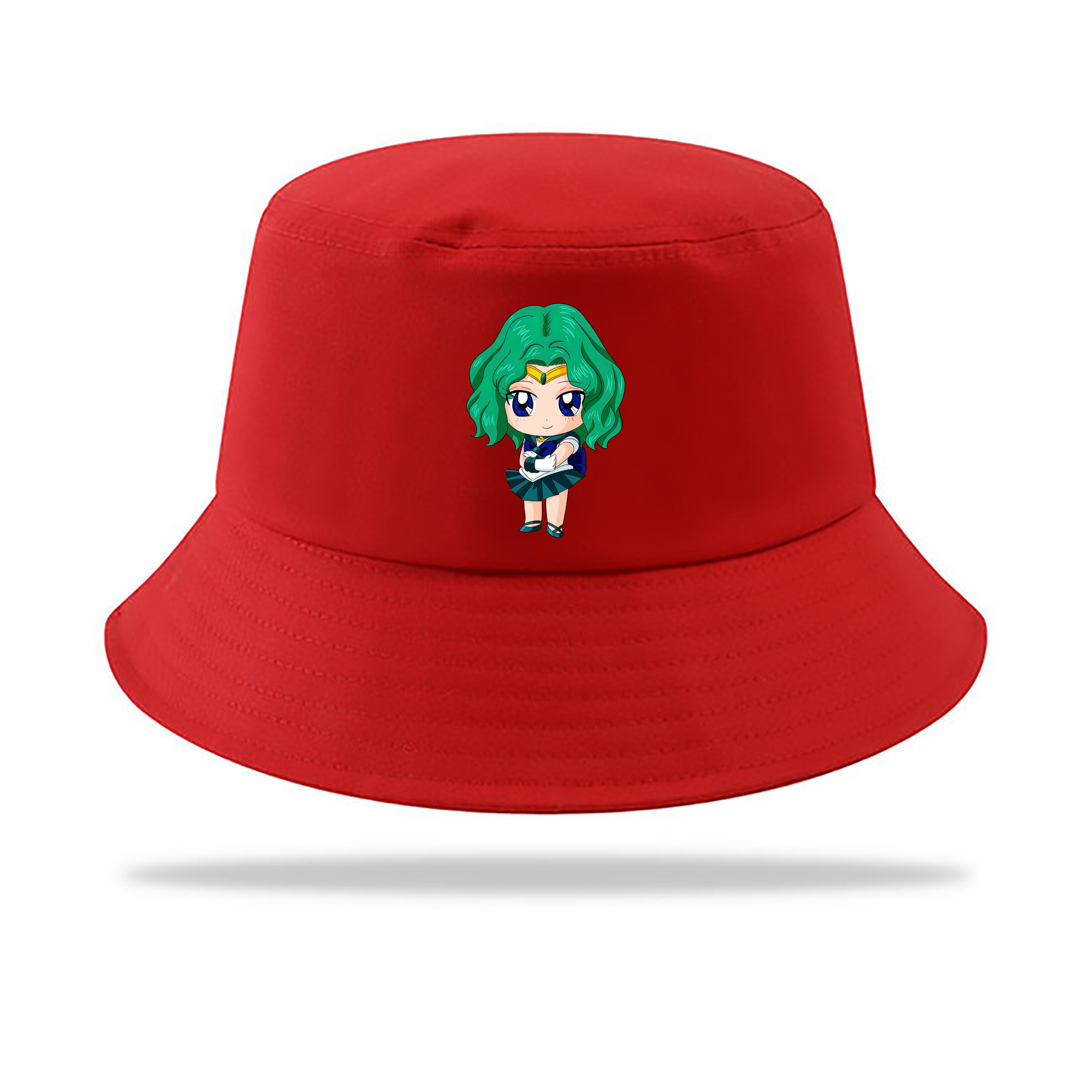 （画像用） 美少女戦士セーラームーン 海王 みちる（かいおう みちる） Sailor Moon Kaiou Michiru アウトドア日除けバケットハット