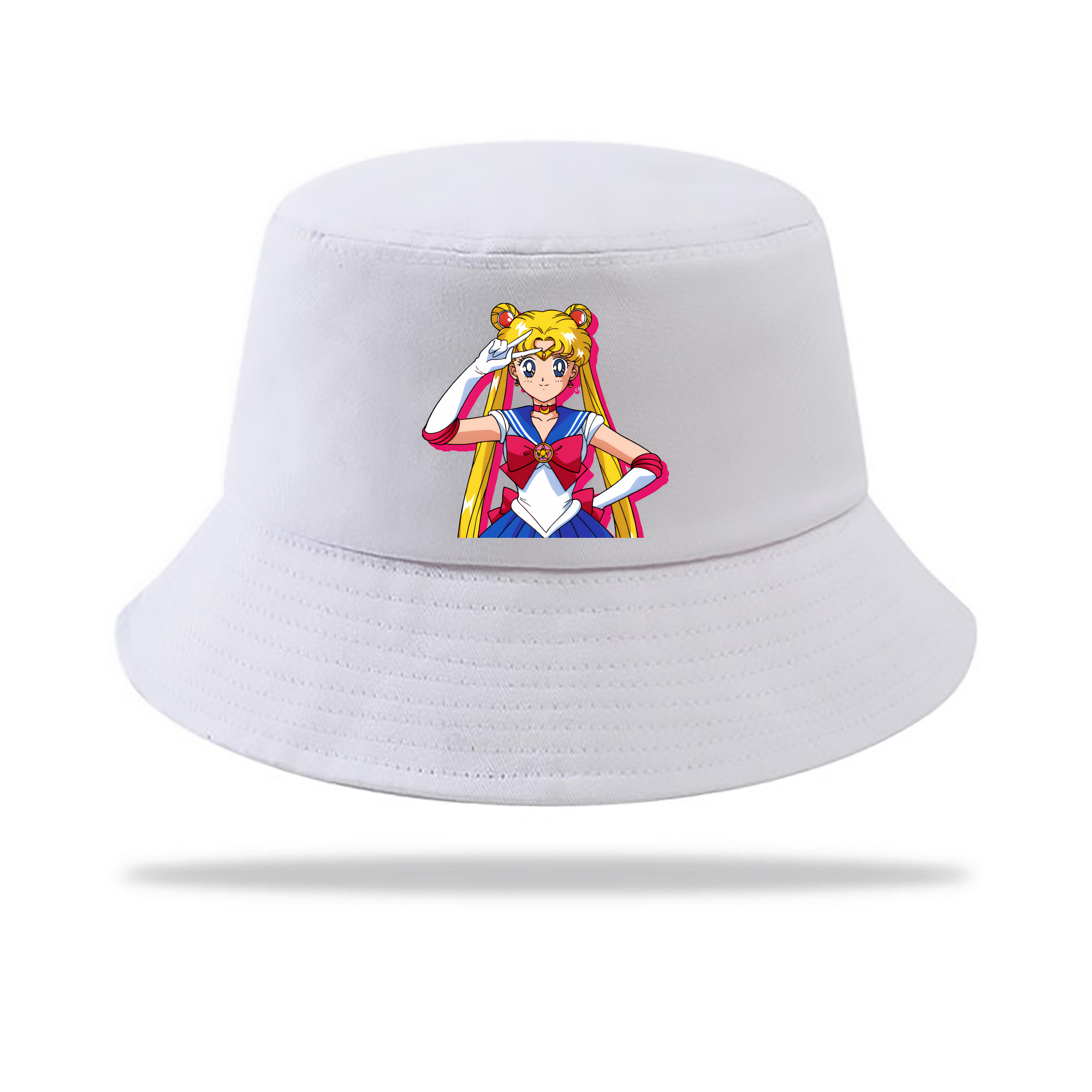 （画像用） 美少女戦士セーラームーン 月野 うさぎ つきの うさぎ Sailor Moon Tsukino Usagi アウトドア日除けバケットハット