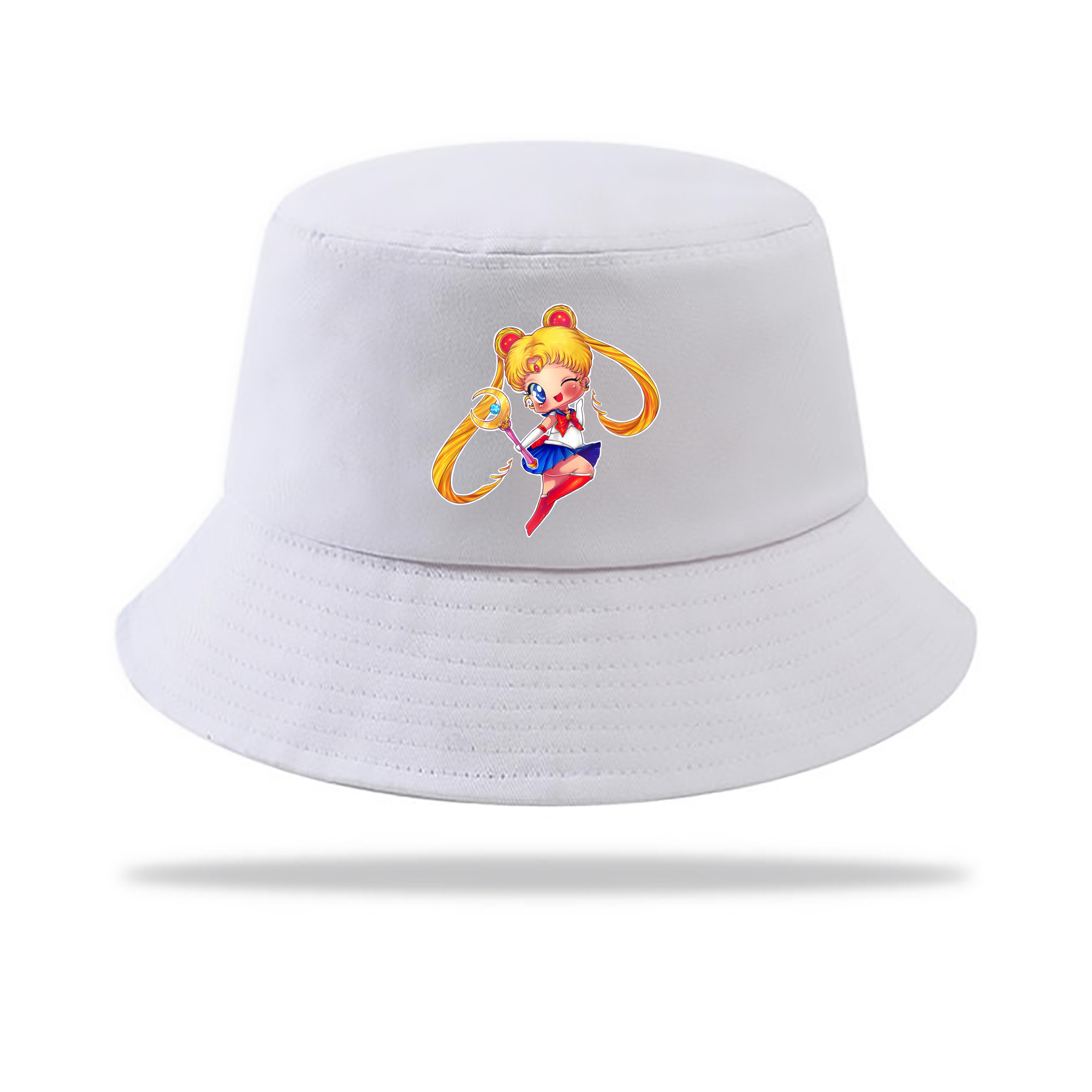 （画像用） 美少女戦士セーラームーン 月野 うさぎ つきの うさぎ Sailor Moon Tsukino Usagi アウトドア日除けバケットハット