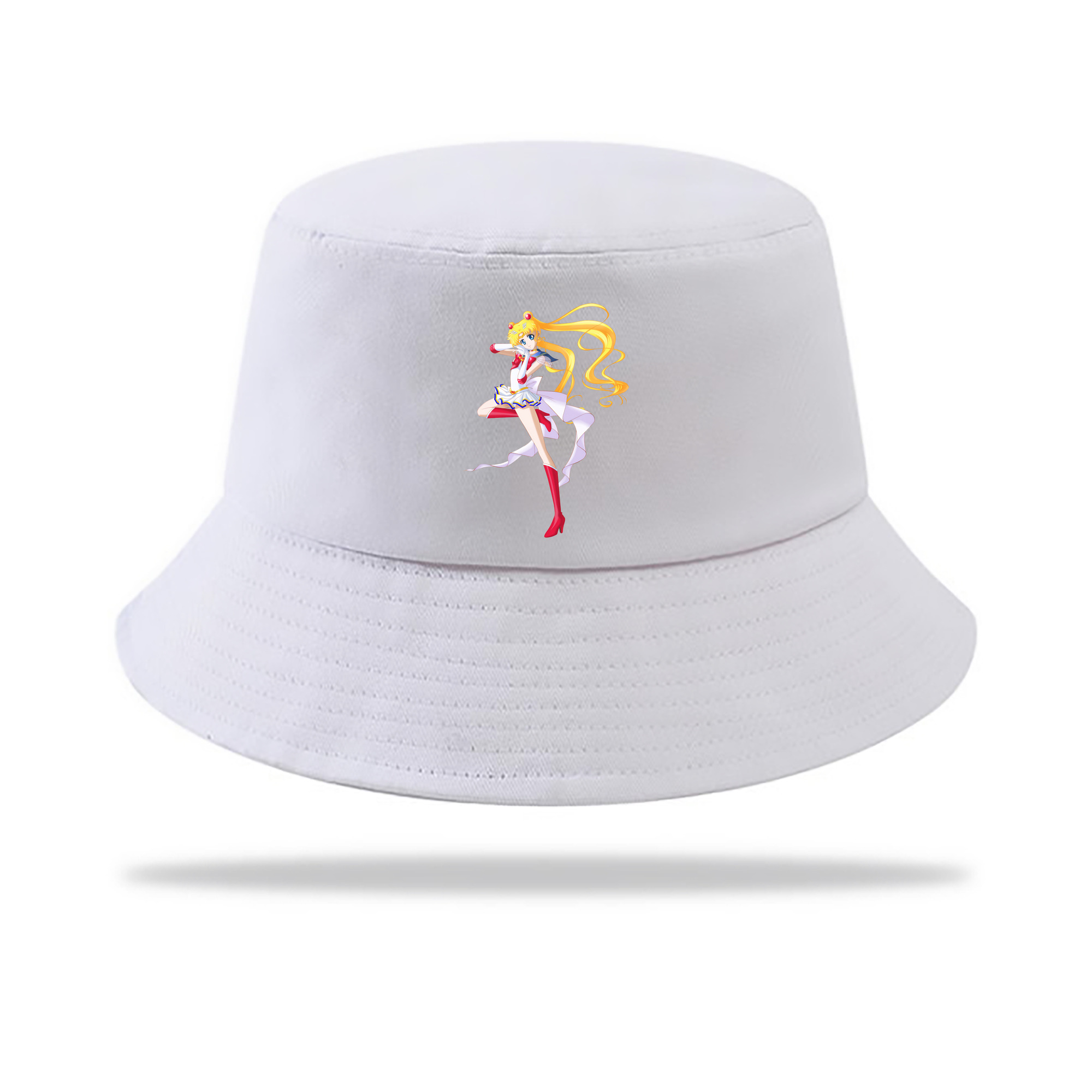 （画像用） 美少女戦士セーラームーン 月野 うさぎ つきの うさぎ Sailor Moon Tsukino Usagi アウトドア日除けバケットハット