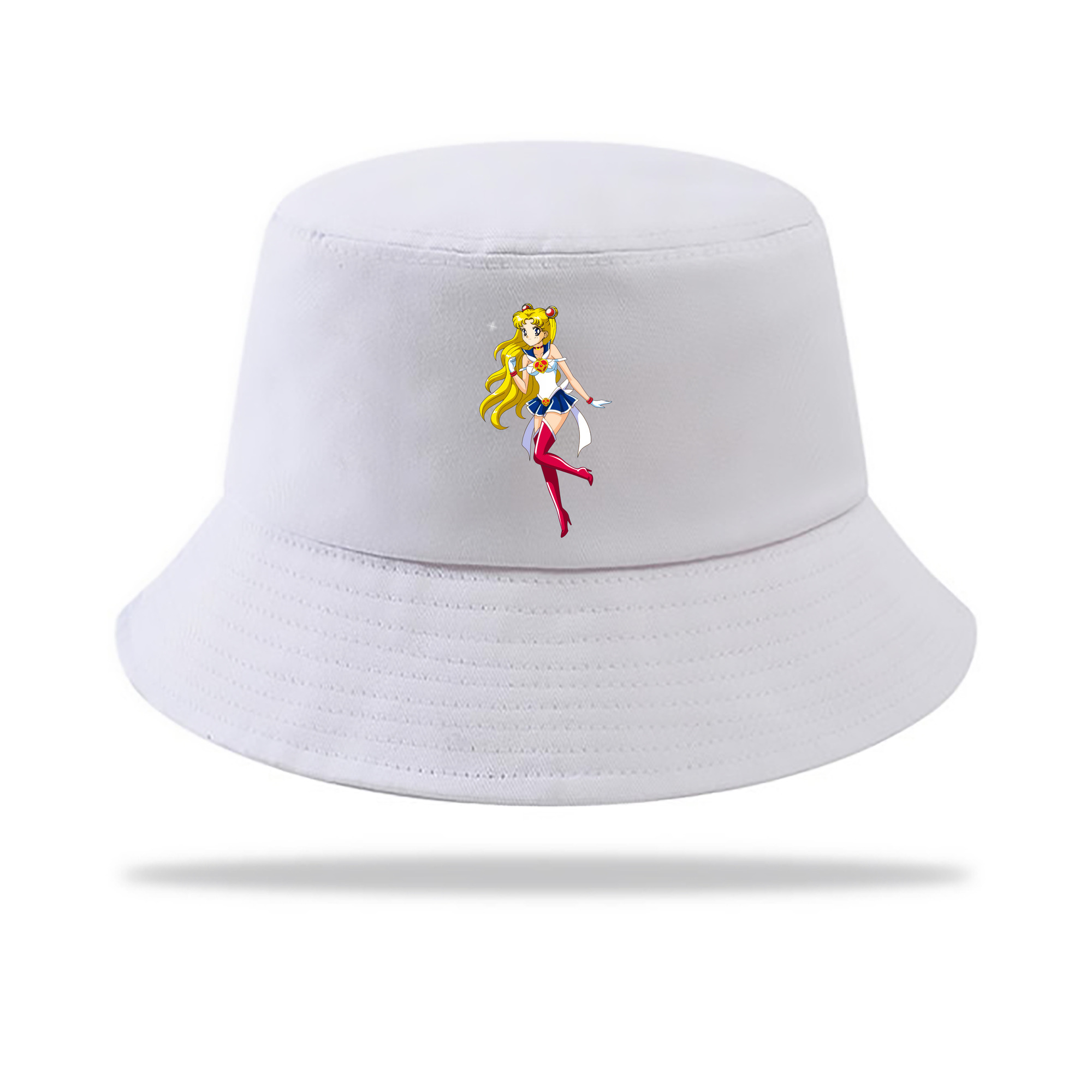 （画像用） 美少女戦士セーラームーン 月野 うさぎ つきの うさぎ Sailor Moon Tsukino Usagi アウトドア日除けバケットハット