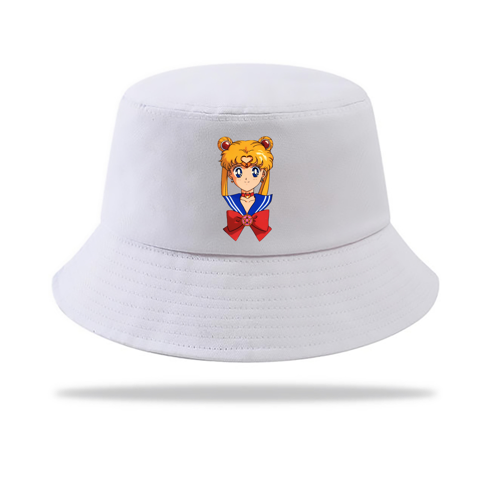 （画像用） 美少女戦士セーラームーン 月野 うさぎ つきの うさぎ Sailor Moon Tsukino Usagi アウトドア日除けバケットハット