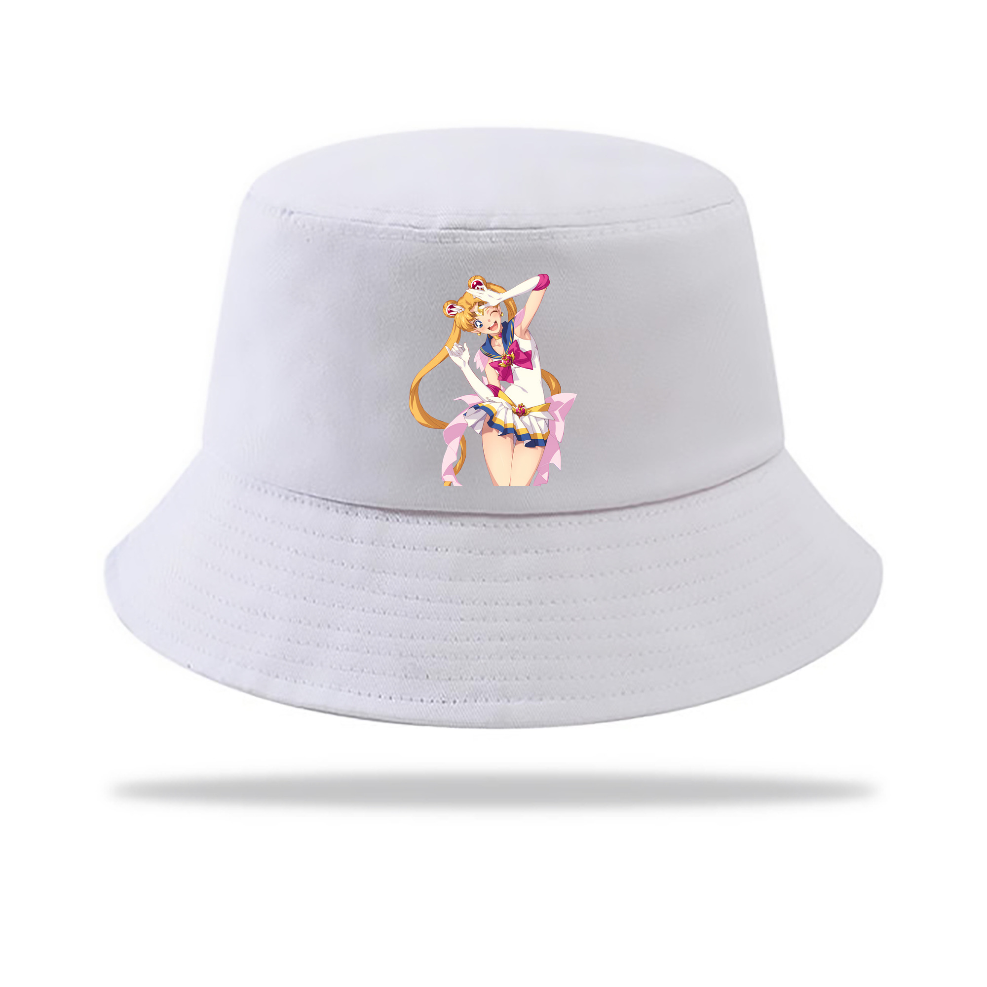 （画像用） 美少女戦士セーラームーン 月野 うさぎ つきの うさぎ Sailor Moon Tsukino Usagi アウトドア日除けバケットハット
