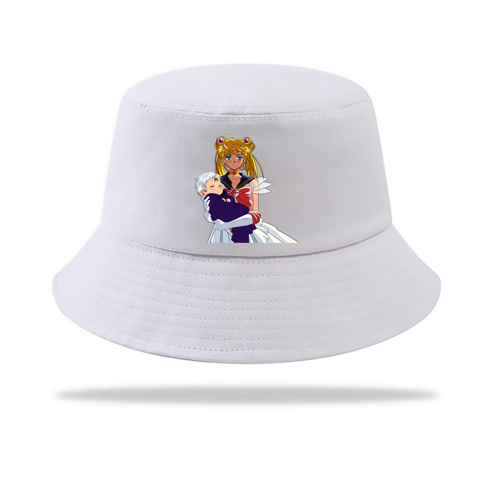 （画像用） 美少女戦士セーラームーン 月野 うさぎ つきの うさぎ Sailor Moon Tsukino Usagi アウトドア日除けバケットハット