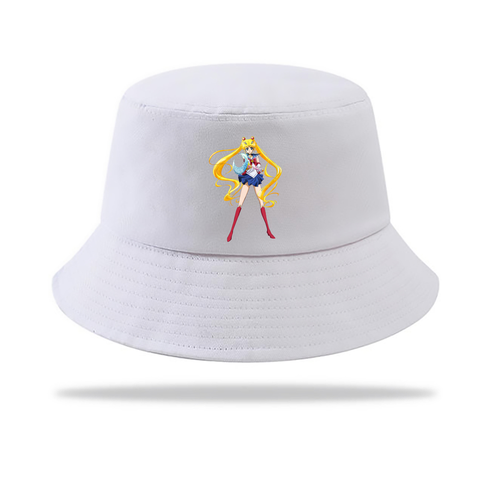 （画像用） 美少女戦士セーラームーン 月野 うさぎ つきの うさぎ Sailor Moon Tsukino Usagi アウトドア日除けバケットハット