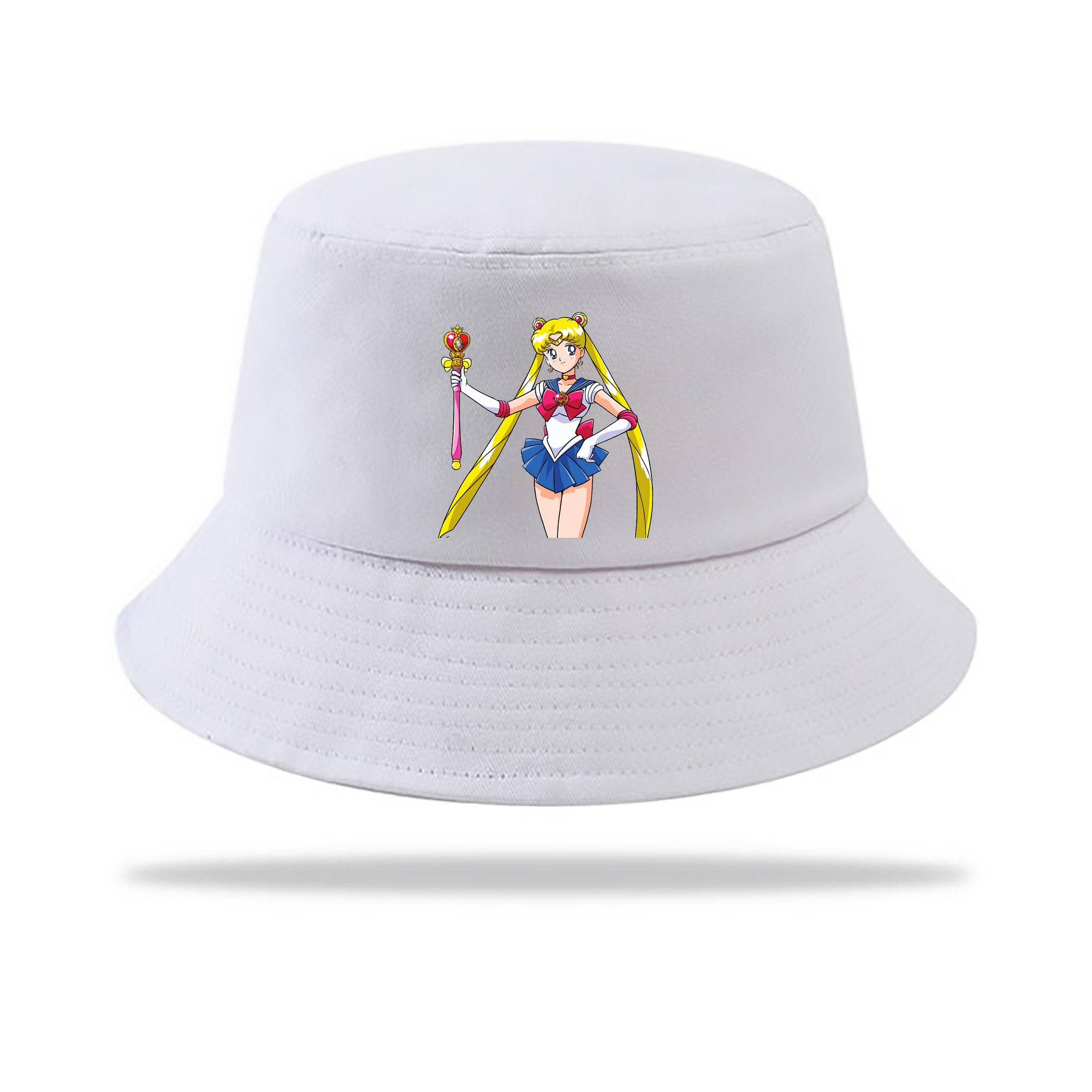 （画像用） 美少女戦士セーラームーン 月野 うさぎ つきの うさぎ Sailor Moon Tsukino Usagi アウトドア日除けバケットハット
