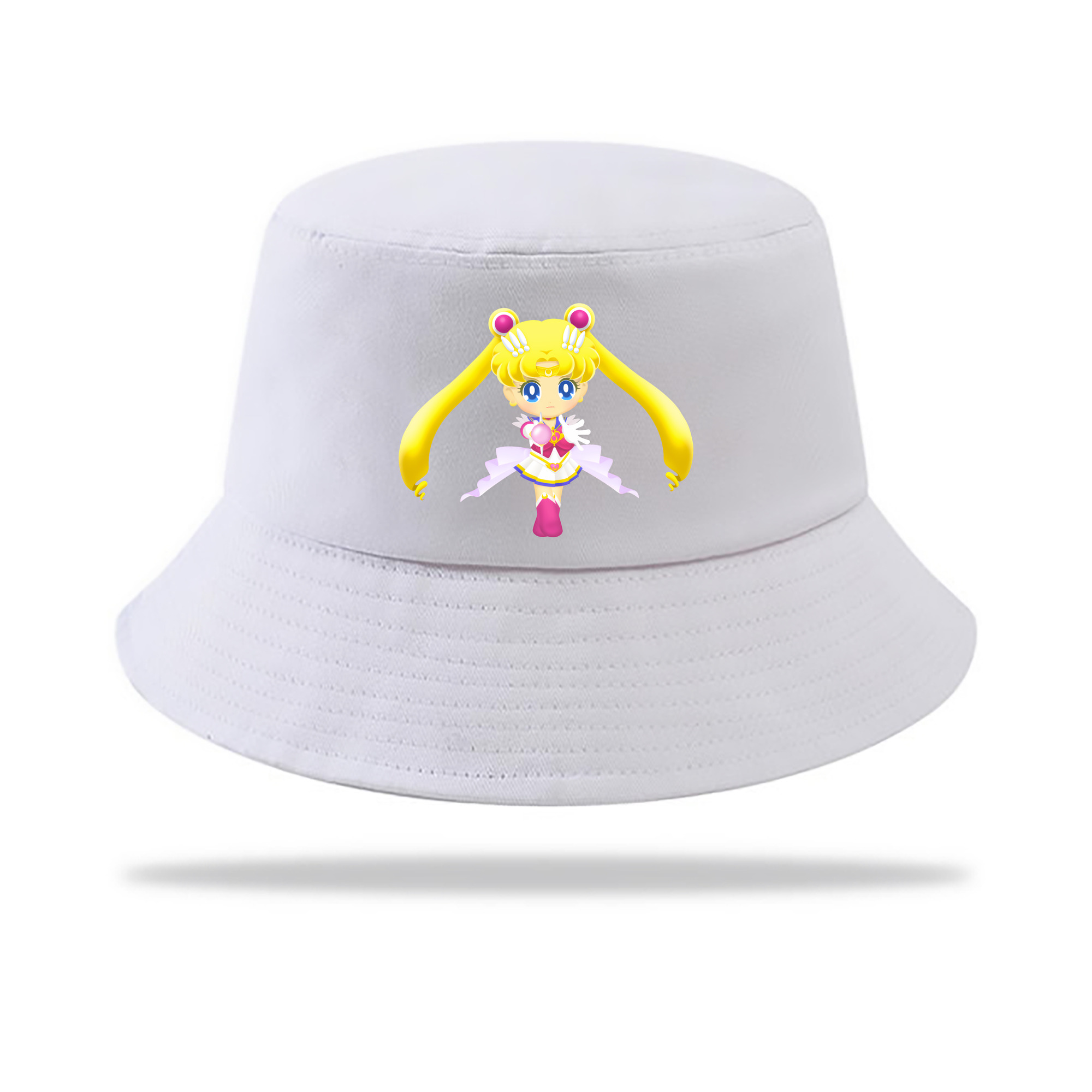 （画像用） 美少女戦士セーラームーン 月野 うさぎ つきの うさぎ Sailor Moon Tsukino Usagi アウトドア日除けバケットハット