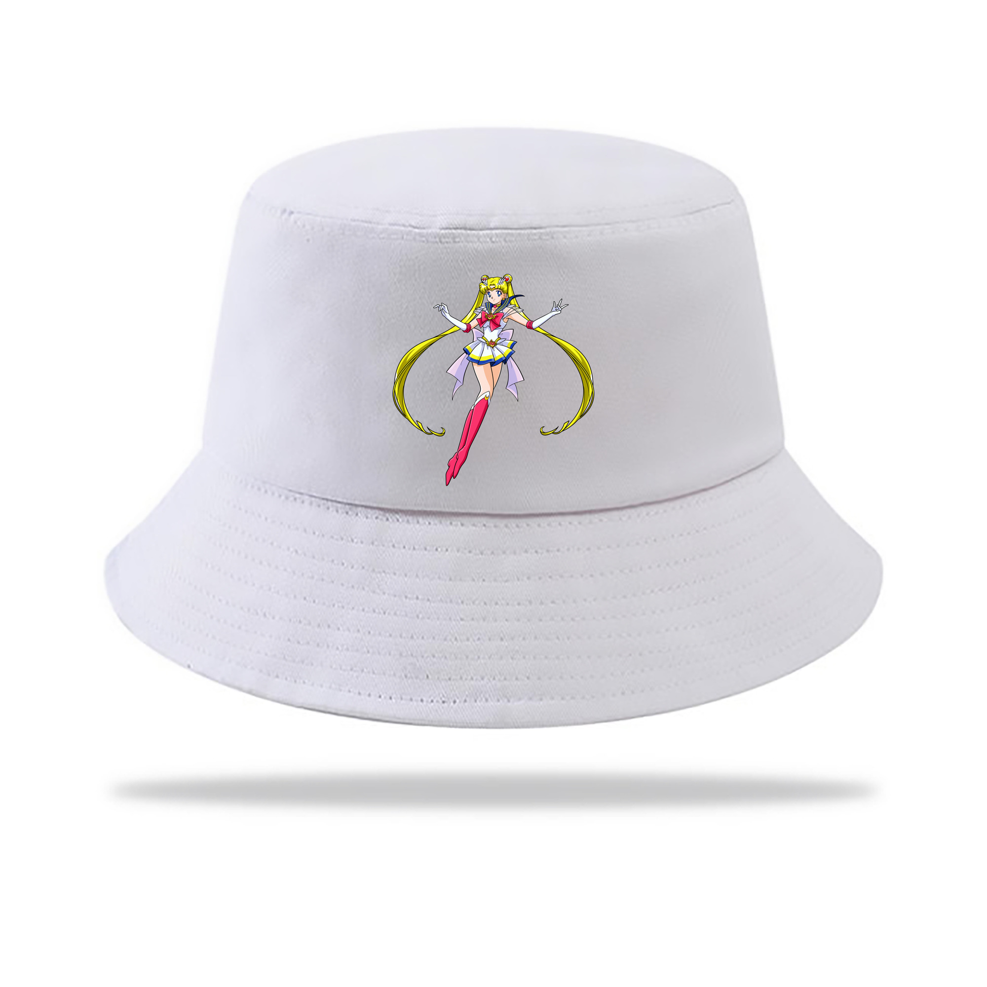 （画像用） 美少女戦士セーラームーン 月野 うさぎ つきの うさぎ Sailor Moon Tsukino Usagi アウトドア日除けバケットハット