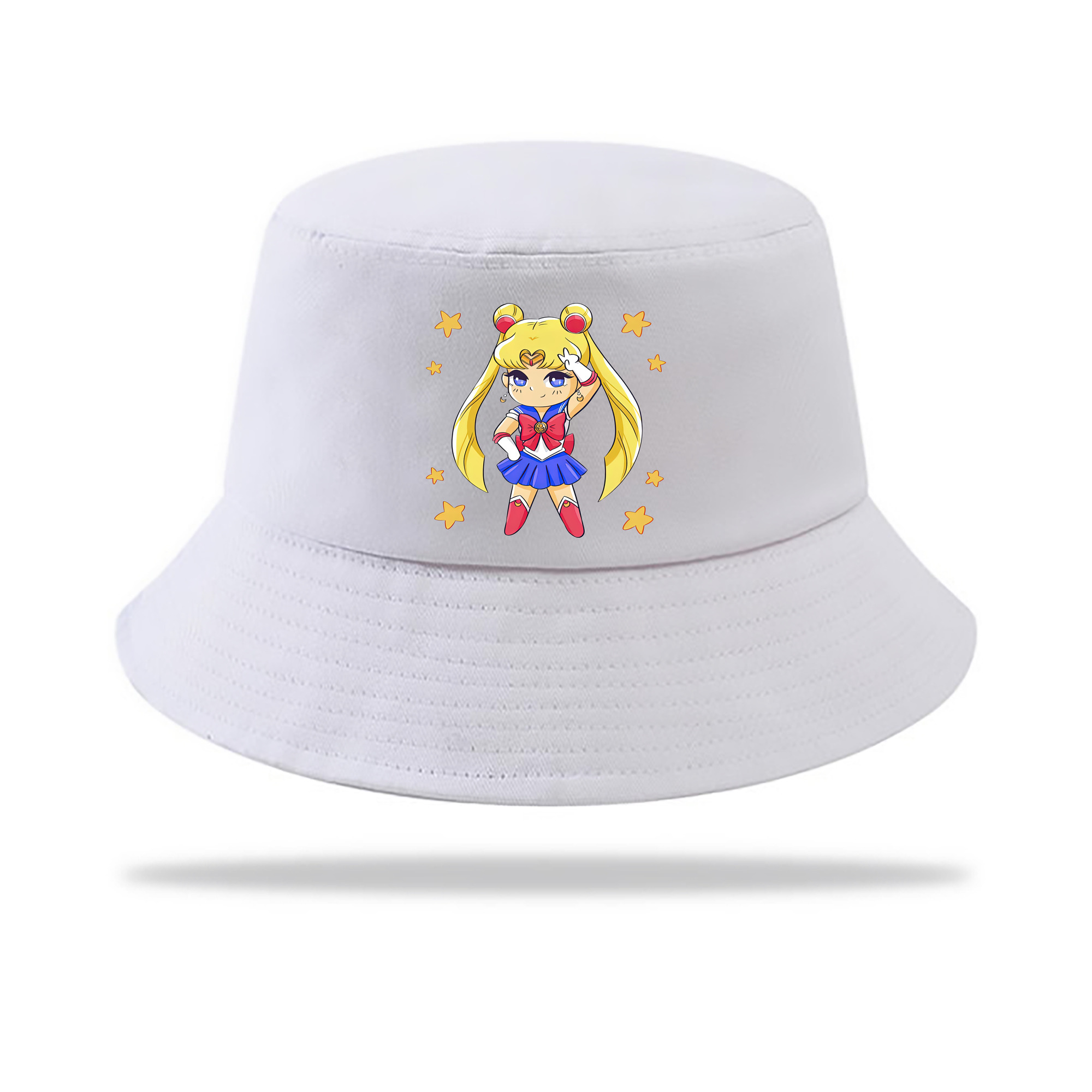 （画像用） 美少女戦士セーラームーン 月野 うさぎ つきの うさぎ Sailor Moon Tsukino Usagi アウトドア日除けバケットハット